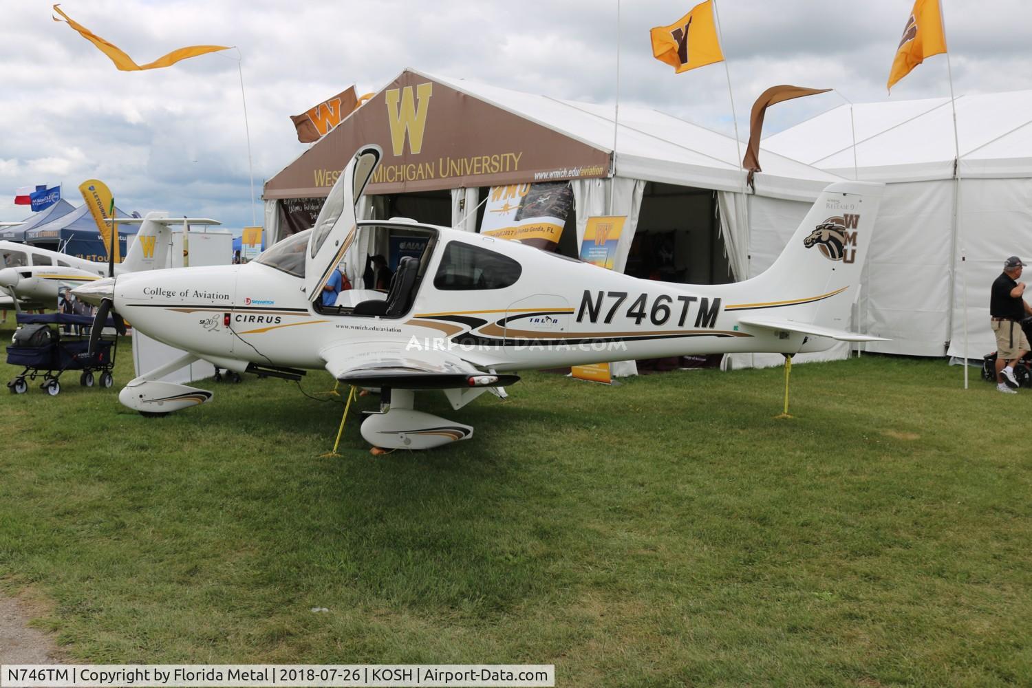 N746TM, 2006 Cirrus SR20 C/N 1654, EAA OSH 2018