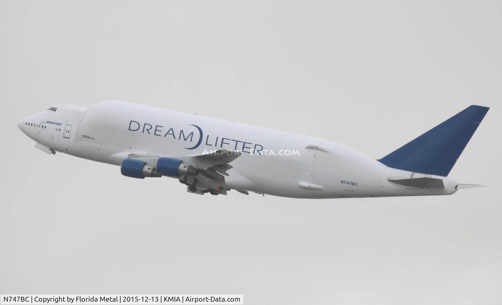 N747BC, 1992 Boeing 747-4J6 C/N 25879, MIA spotting 2015