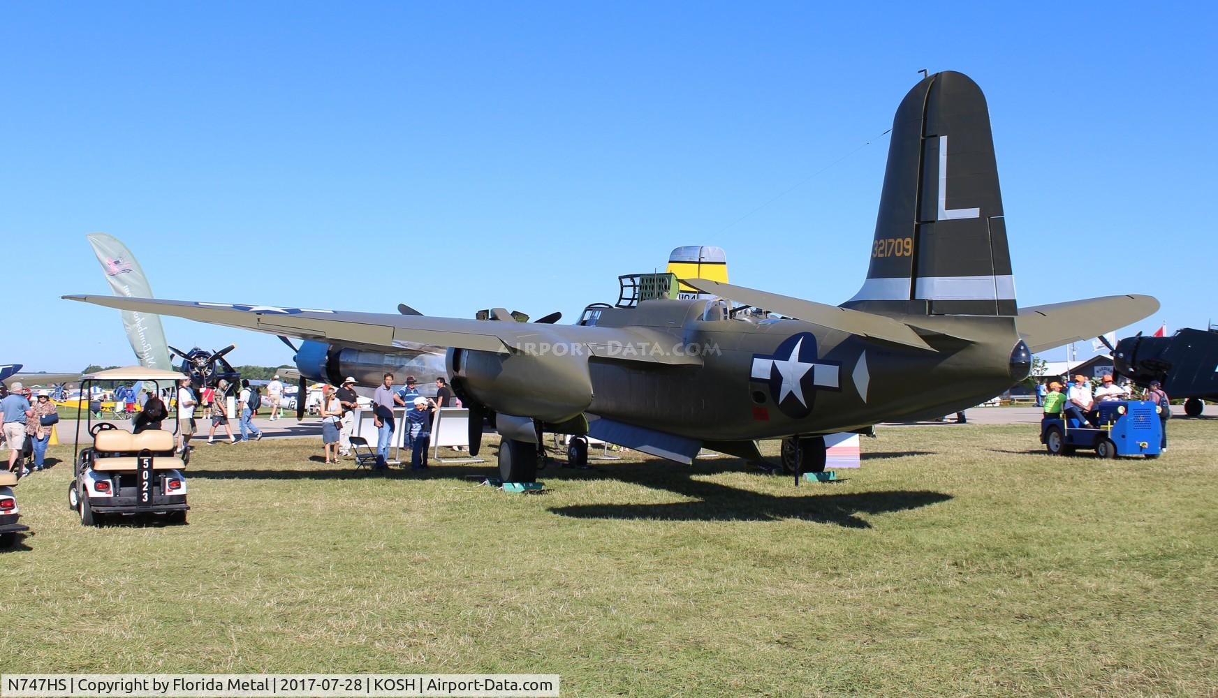 N747HS, 1943 Douglas A-20G-40-DO Havoc C/N 21356, EAA OSH 2017