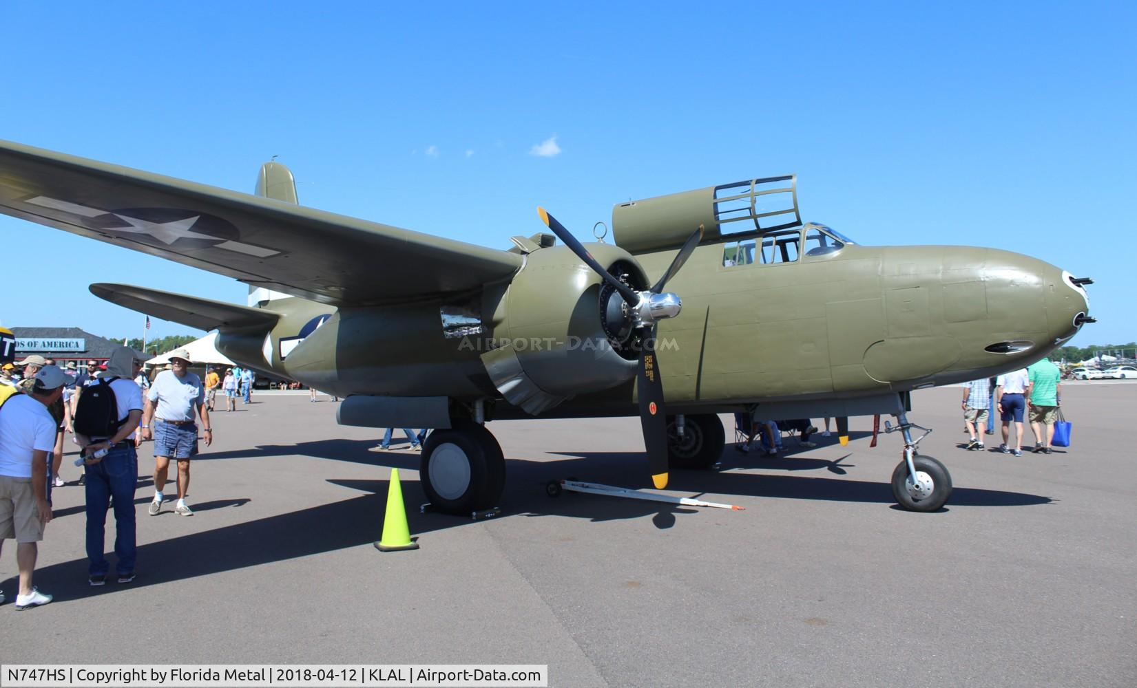 N747HS, 1943 Douglas A-20G-40-DO Havoc C/N 21356, SNF LAL 2018