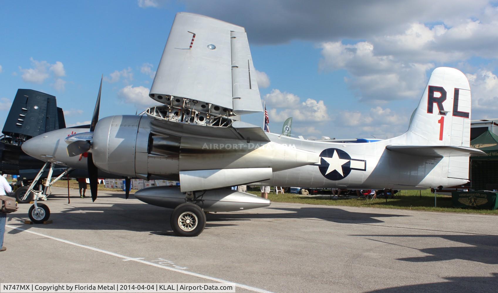 N747MX, 1945 Grumman F7F-3 Tigercat C/N C.245, SNF LAL 2014
