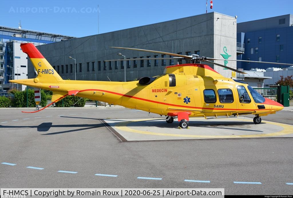 F-HMCS, 2005 Agusta A-109S Grand C/N 22005, Used in spare