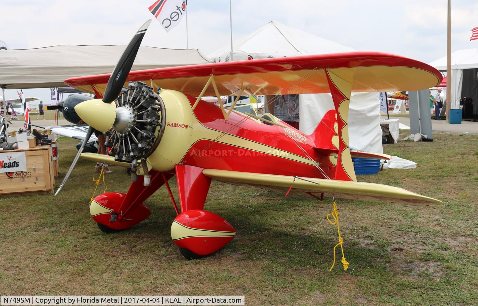 N749SM, 2017 WOLF STEVEN F SAMSON MITE-1 C/N SM-001, SNF LAL 2017