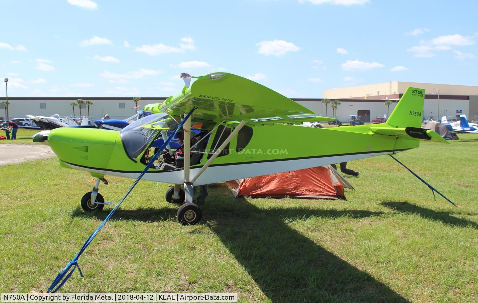 N750A, 2012 Zenair STOL CH-750 C/N 75-7688, SNF LAL 2018