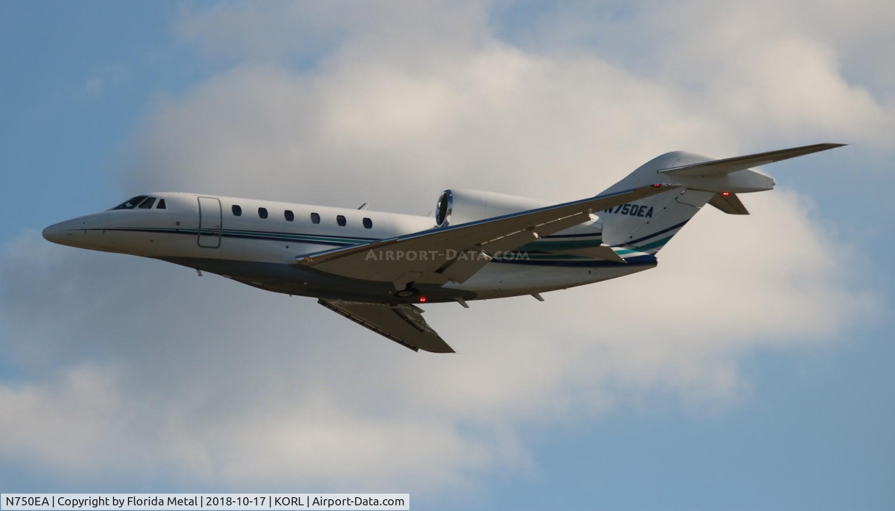 N750EA, 2002 Cessna 750 Citation X Citation X C/N 750-0188, NBAA ORL 2018