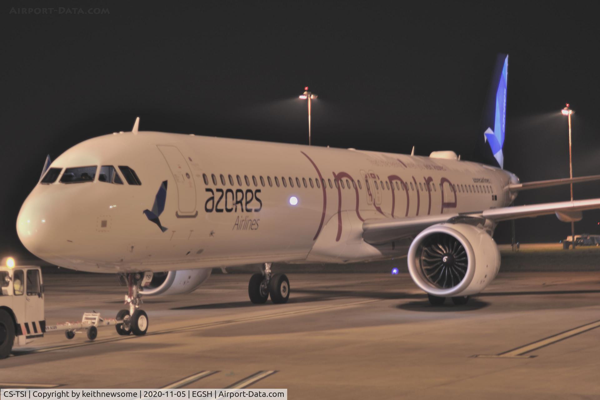 CS-TSI, 2020 Airbus A321-253NX C/N 10074, Removed from spray shop !