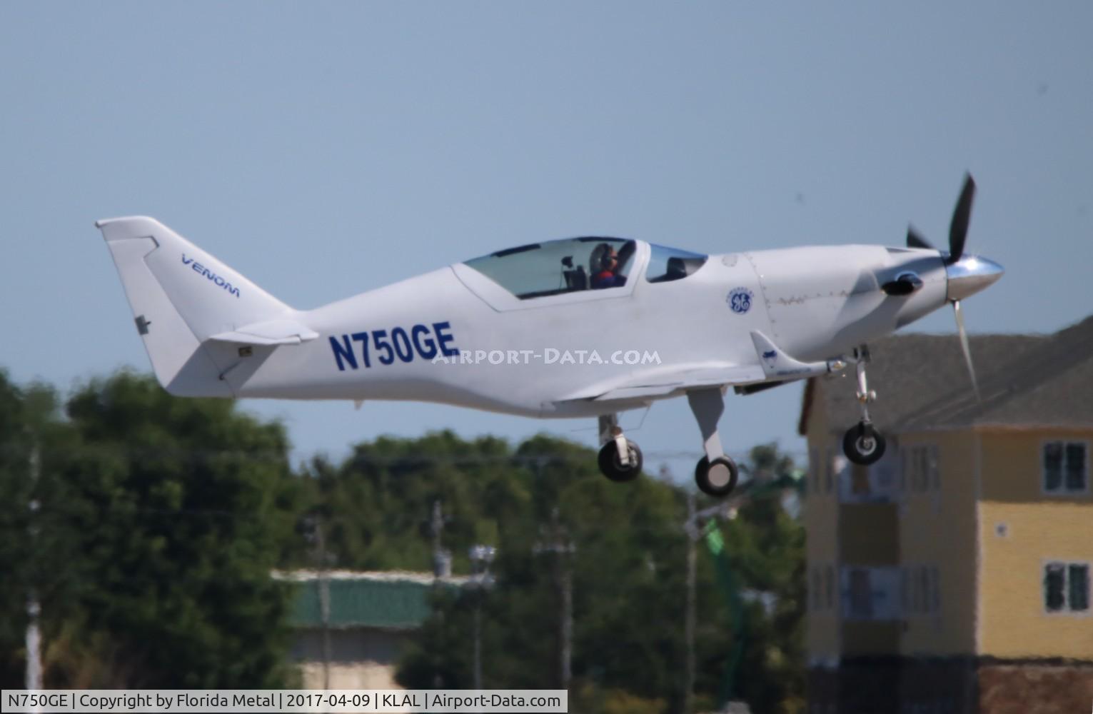 N750GE, 2016 Legend Aircraft Turbine Venom C/N 001-APF-2016-VAC, SNF LAL 2017