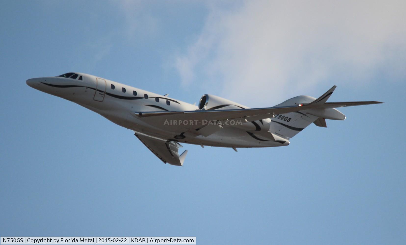 N750GS, 2001 Cessna 750 Citation X Citation X C/N 750-0152, DAB spotting 2015