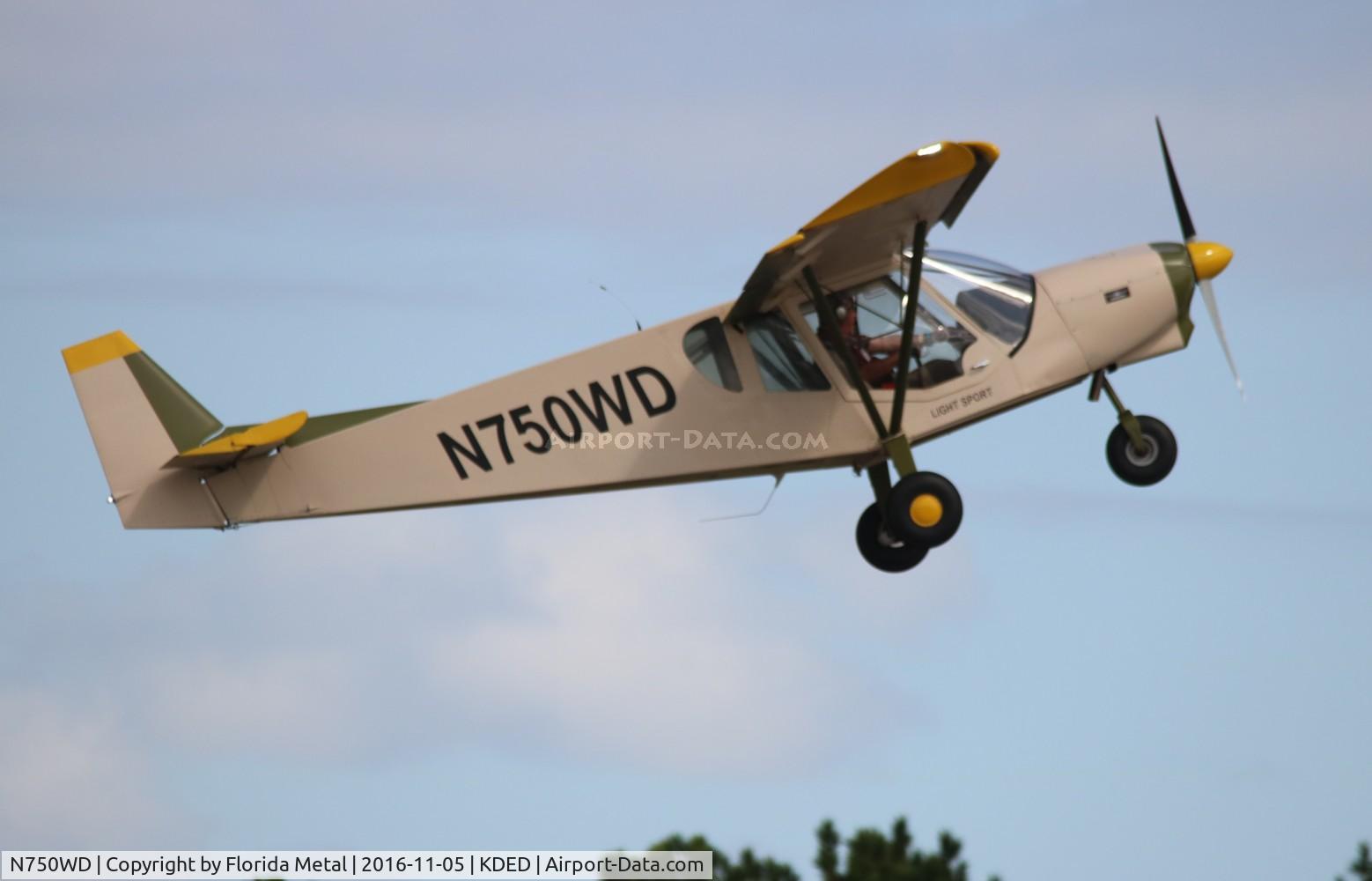 N750WD, 2009 AMD STOL CH-750 C/N 750-001, Deland 2016