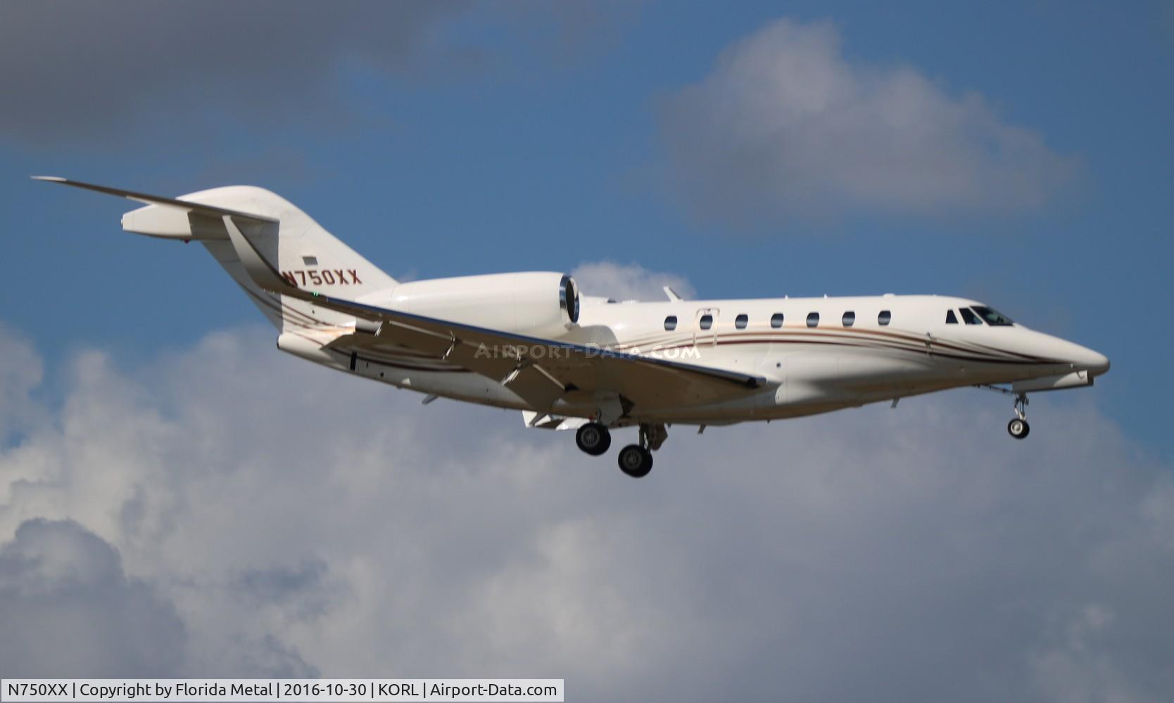 N750XX, 2002 Cessna 750 Citation X Citation X C/N 750-0192, NBAA ORL 2016