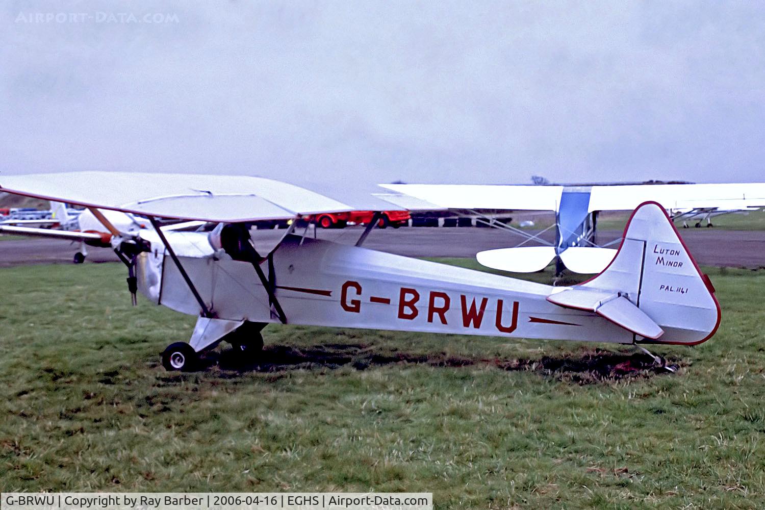 G-BRWU, 1990 Luton LA-4A Minor C/N PFA 1141, G-BRWU   Luton LA-4A Minor [PAL/1141] Henstridge~G 16/04/2006