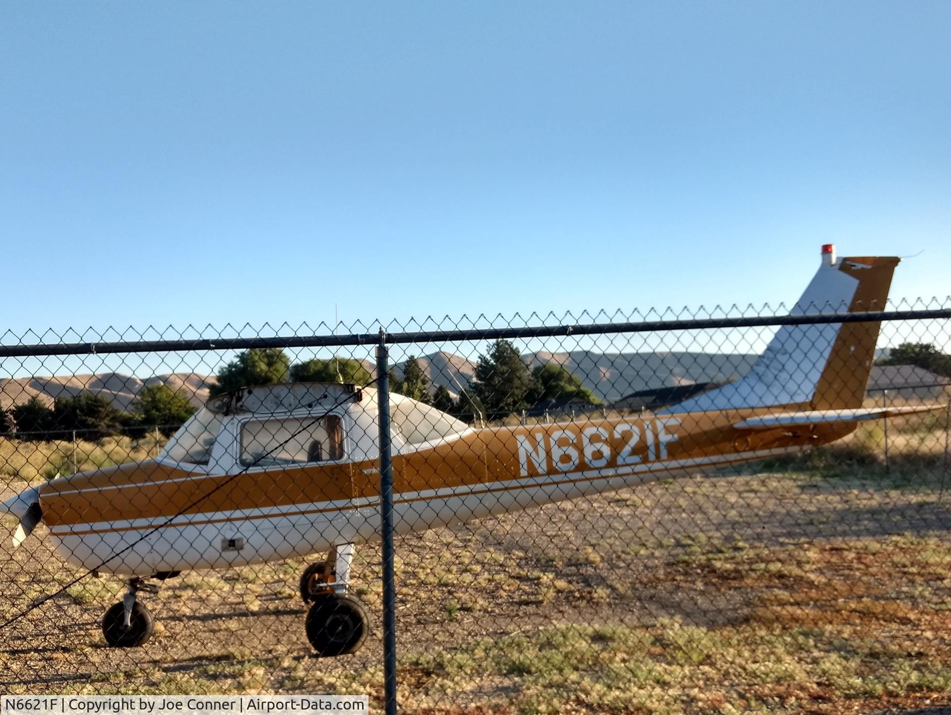 N6621F, 1966 Cessna 150F C/N 15063221, September 4, 2020, Emmett, Idaho