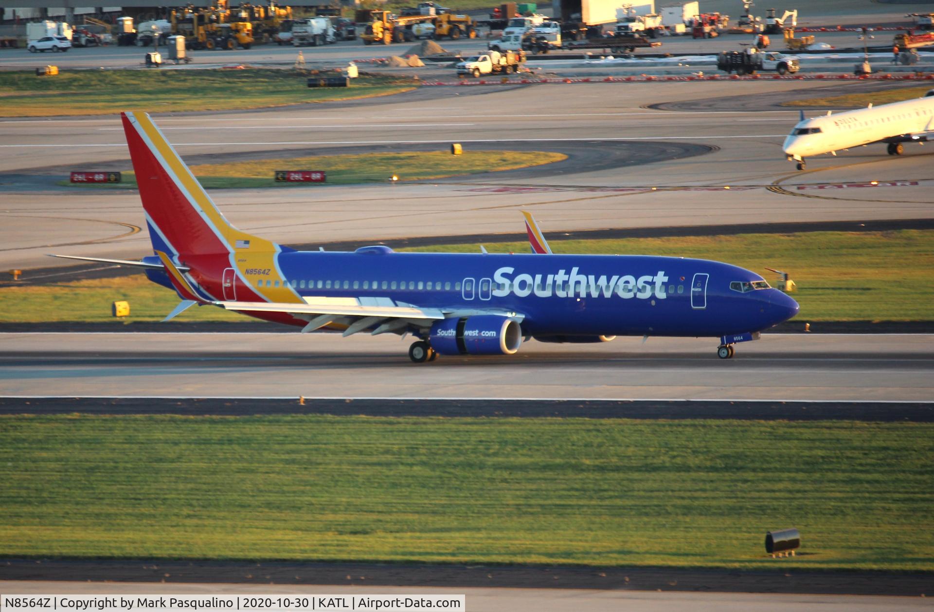 N8564Z, 2018 Boeing 737-8H4 C/N 42545, Boeing 737-8H4