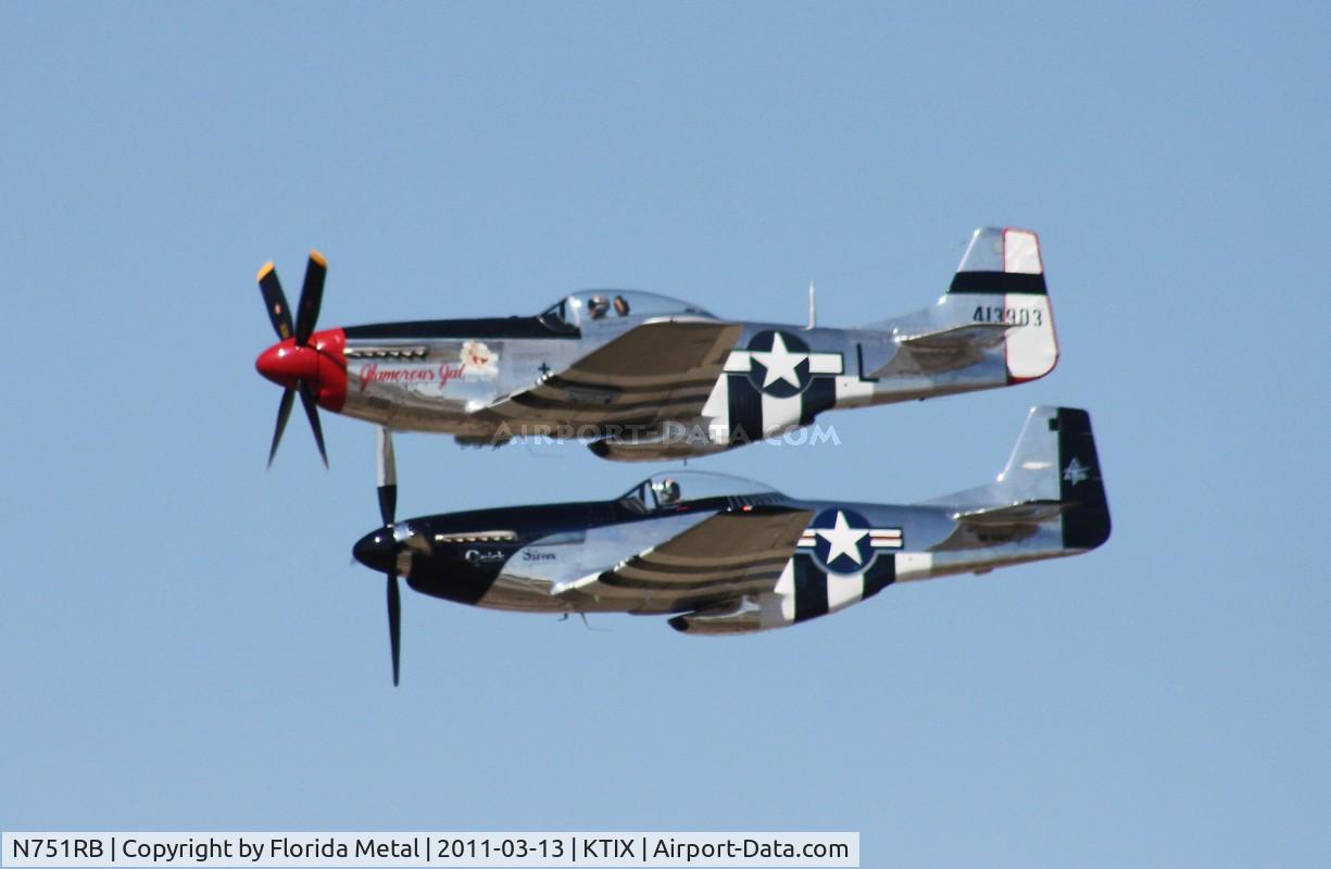 N751RB, 1944 North American P-51D Mustang C/N 44-13903JP, TICO 2011