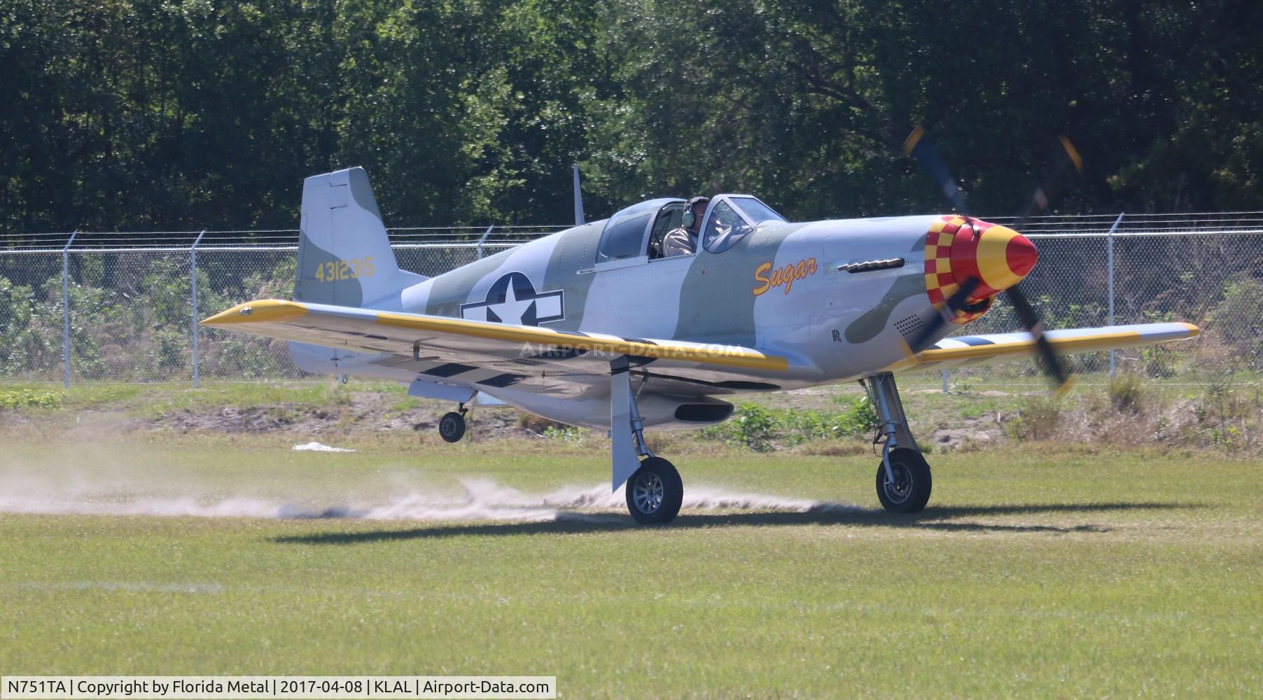 N751TA, 2015 Titan T-51B Mustang C/N M09BV12COHK0151B, SNF LAL 2017