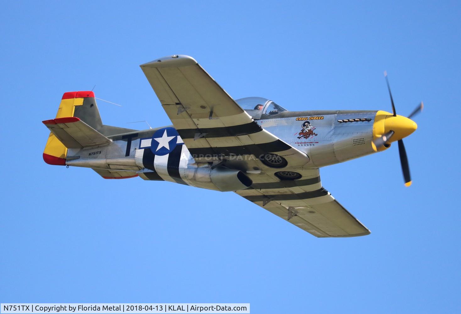 N751TX, Titan T-51 Mustang C/N 0007, SNF LAL 2018
