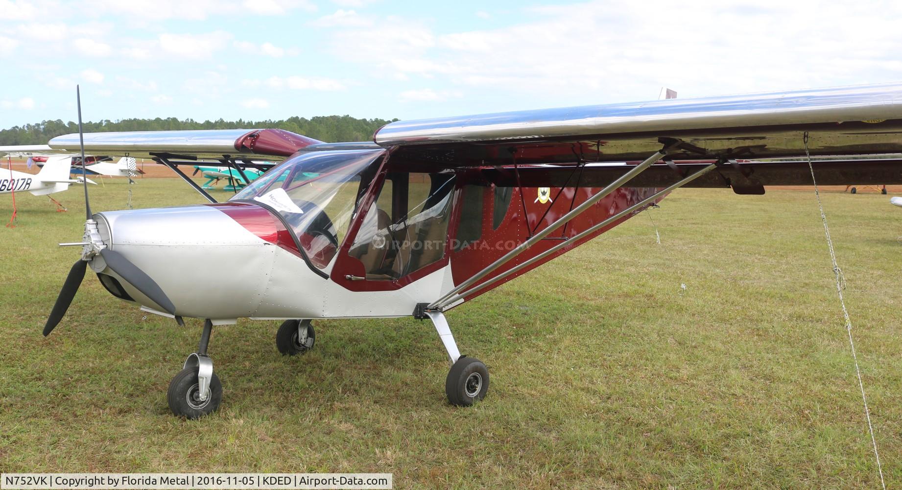 N752VK, 2012 Zenith STOL CH-750 C/N 75-8435, Deland 2016