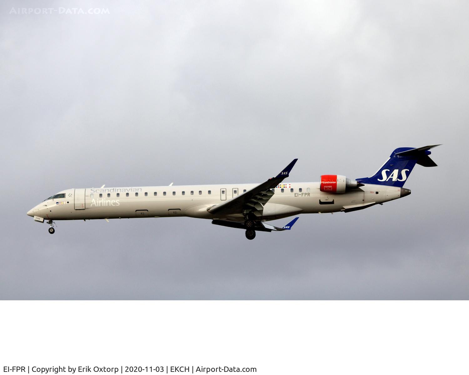 EI-FPR, 2017 Bombardier CRJ-900LR (CL-600-2D24) C/N 15436, EI-FPR landing rw 22L