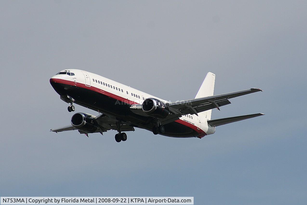 N753MA, 1997 Boeing 737-48E C/N 28053, TPA spotting 2008