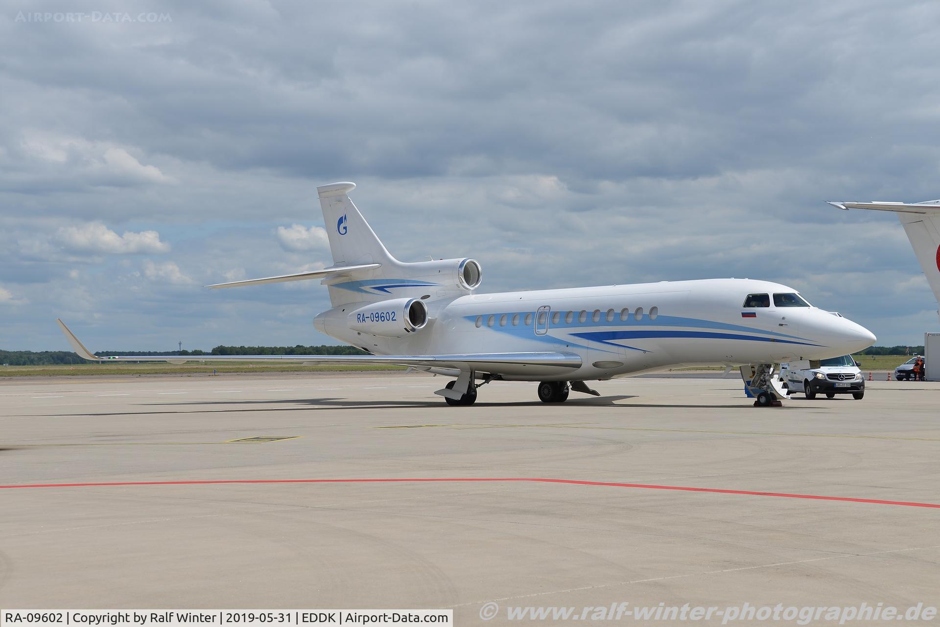RA-09602, 2015 Dassault Falcon 7X C/N 256, Dassault Falcon 7X - 4G GZP Gazpromavia - 256 - RA-09602 - 31.05.2019 - CGN