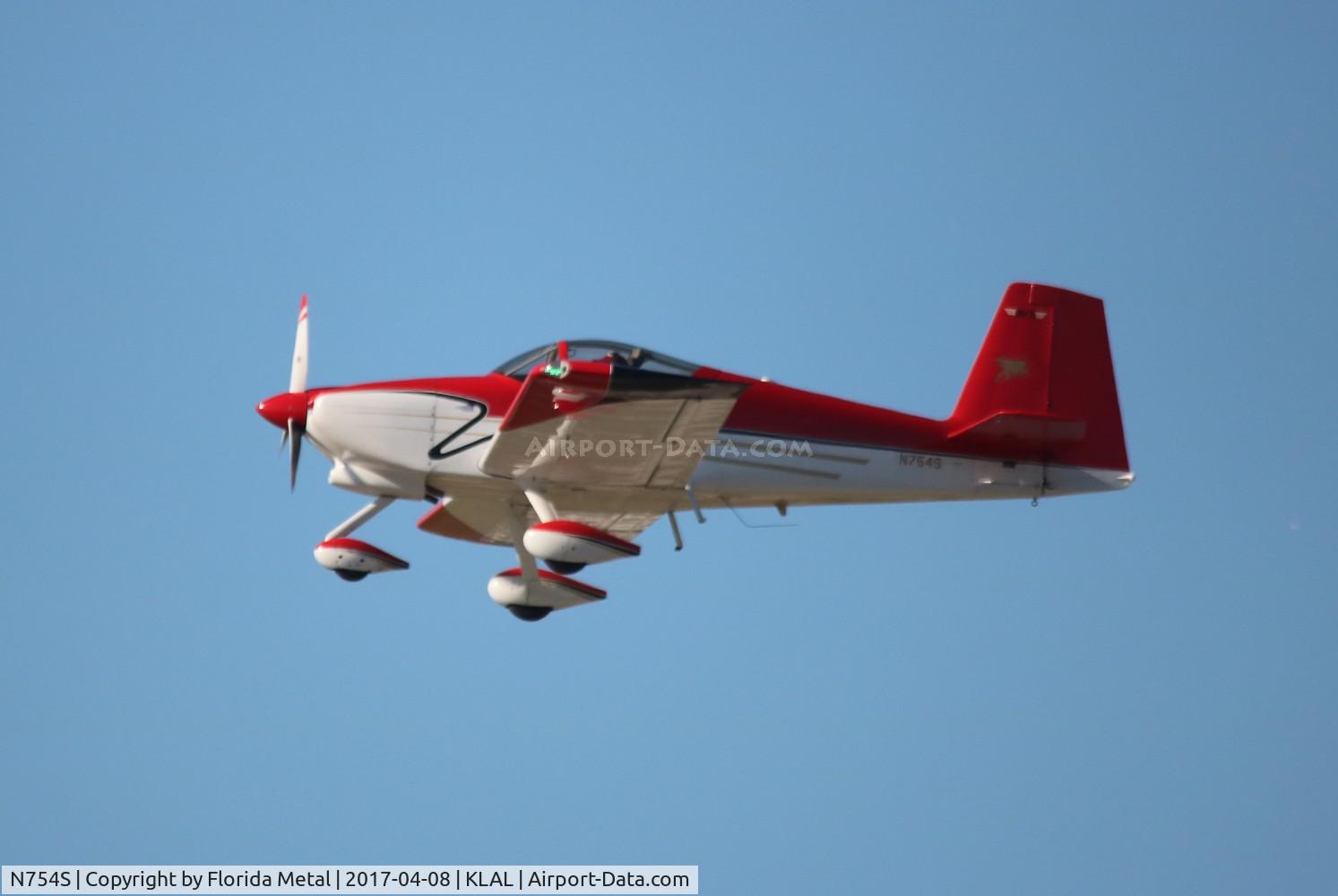 N754S, 2008 Vans RV-7A C/N 71062, SNF LAL 2017