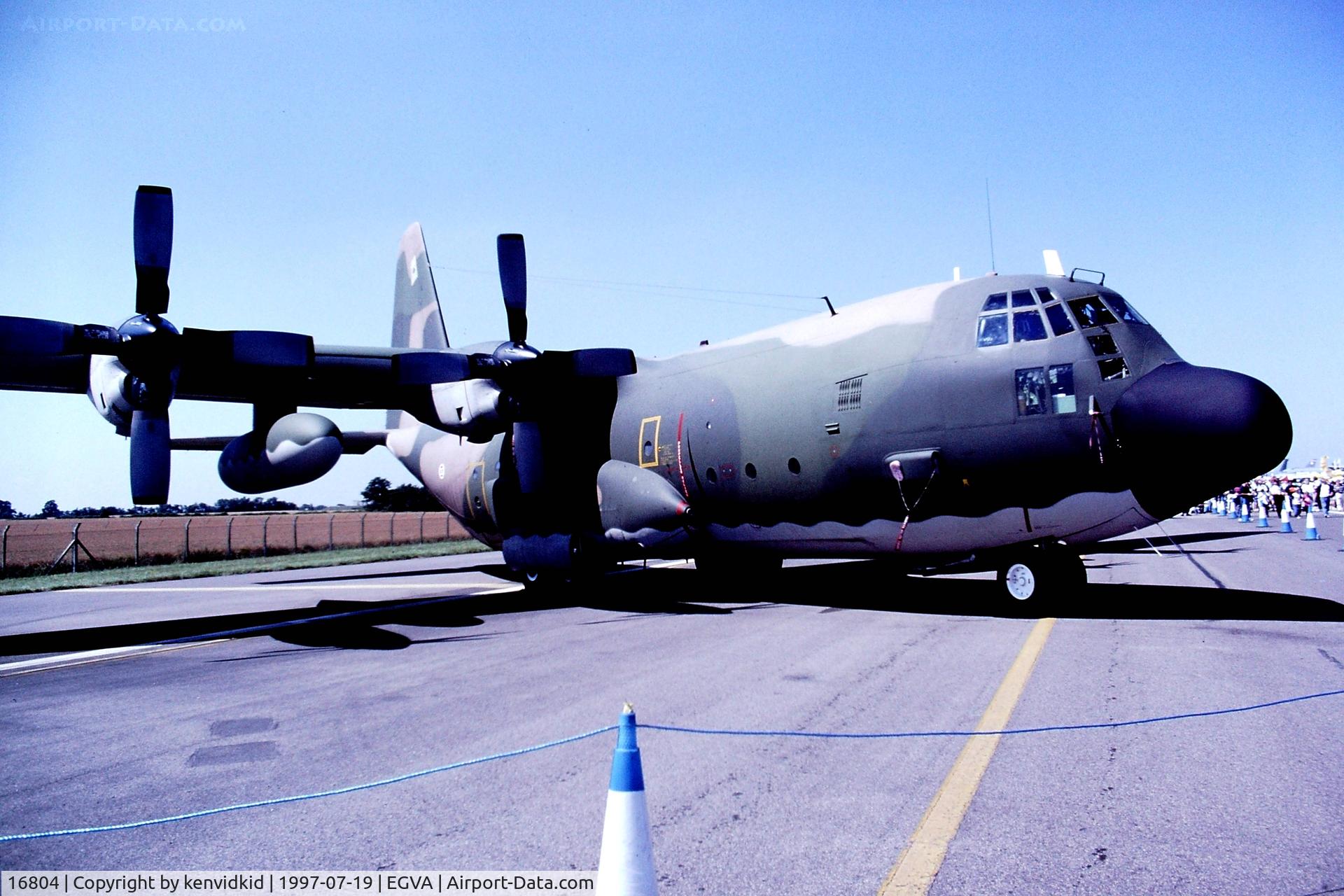 16804, Lockheed C-130H Hercules C/N 382-4777, At the 1997 Royal International Air Tattoo.