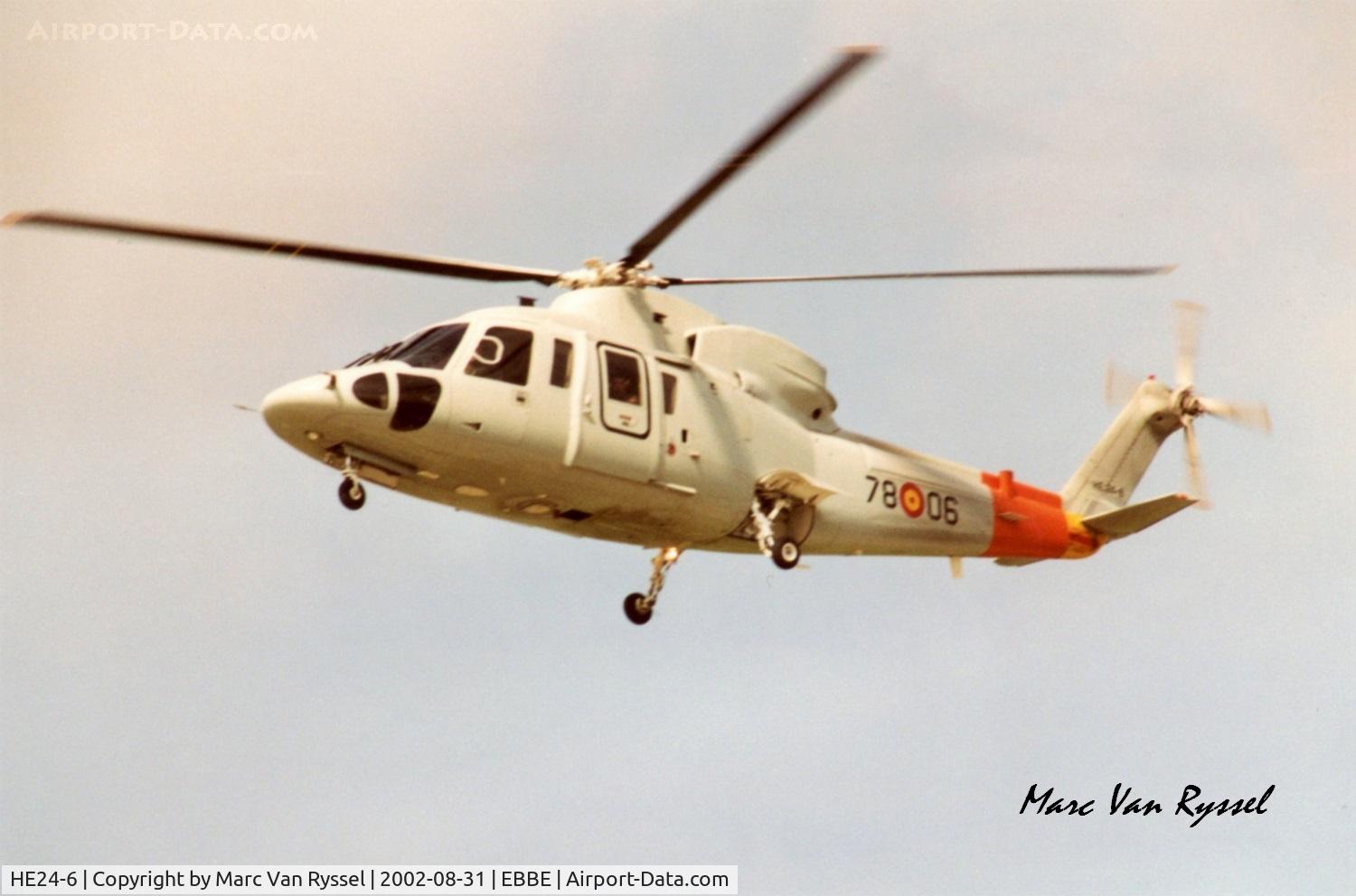 HE24-6, Sikorsky S-76C C/N 76-0402, Beauvechain Airshow 2002.