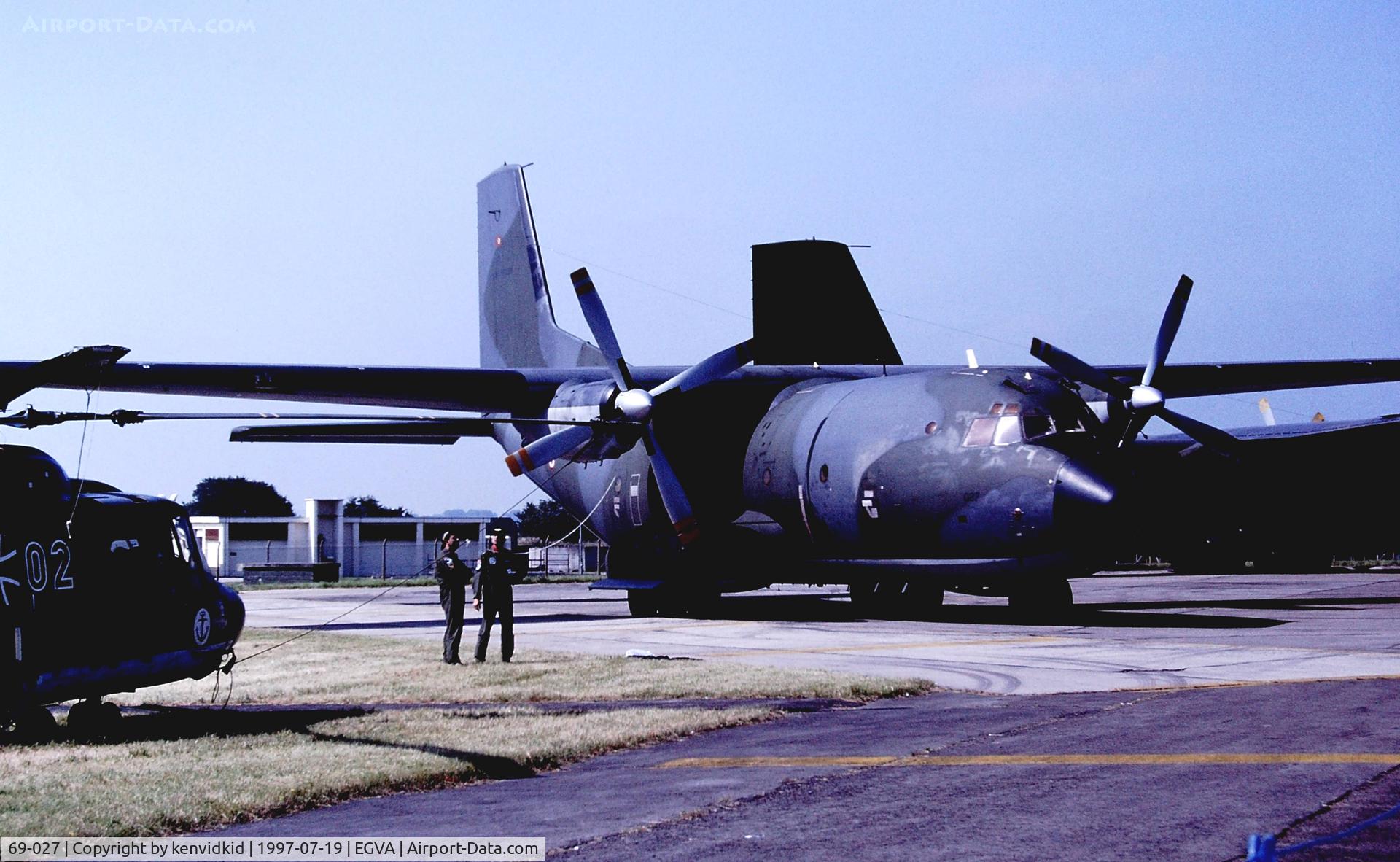 69-027, Transall C-160D C/N D27, At the 1997 Royal International Air Tattoo.