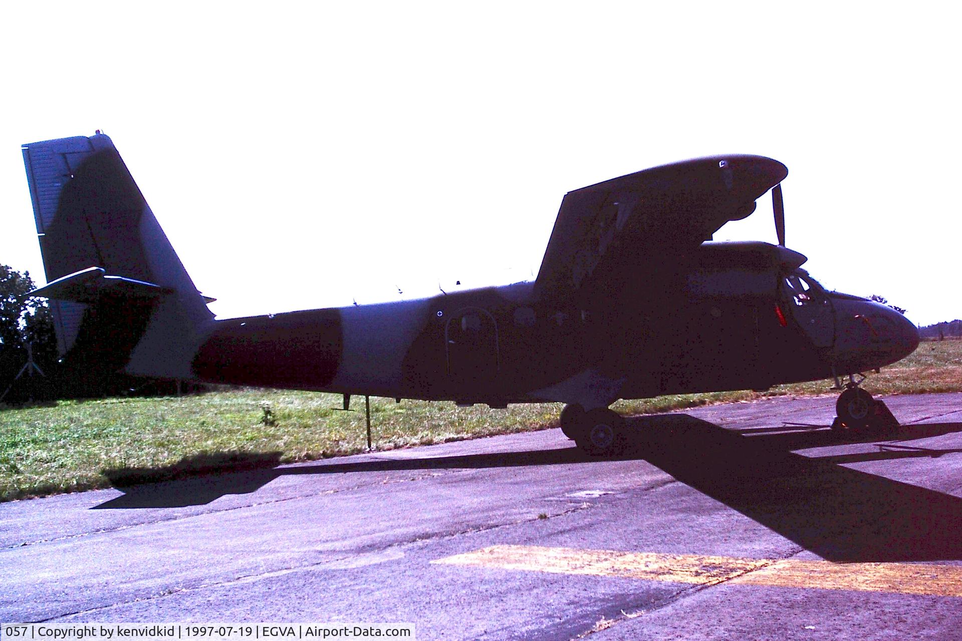 057, 1967 De Havilland Canada DHC-6-100 Twin Otter C/N 57, At the 1997 Royal International Air Tattoo.
