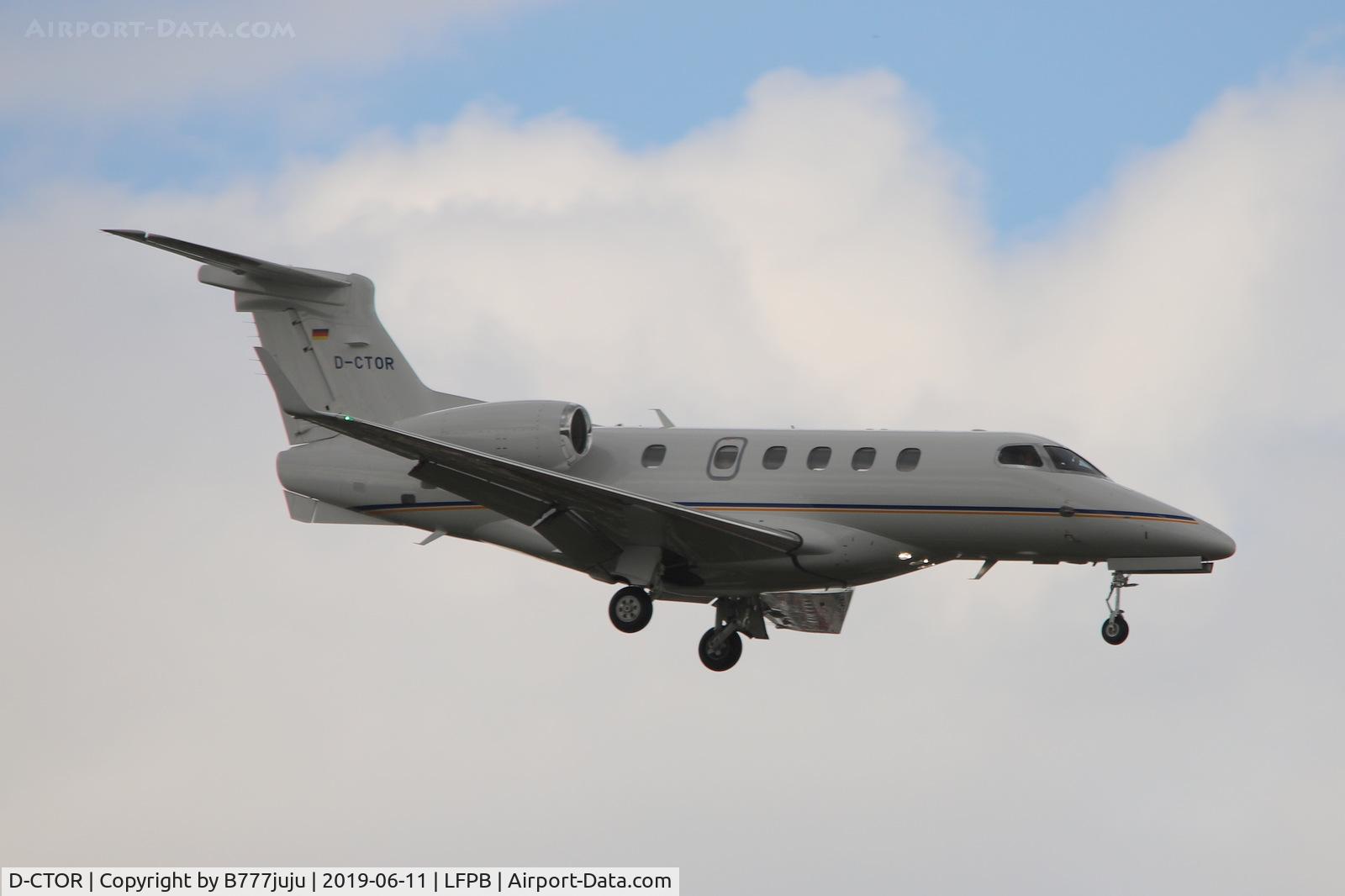 D-CTOR, Embraer EMB-505 Phenom 300 C/N 50500481, arrival at Le Bourget