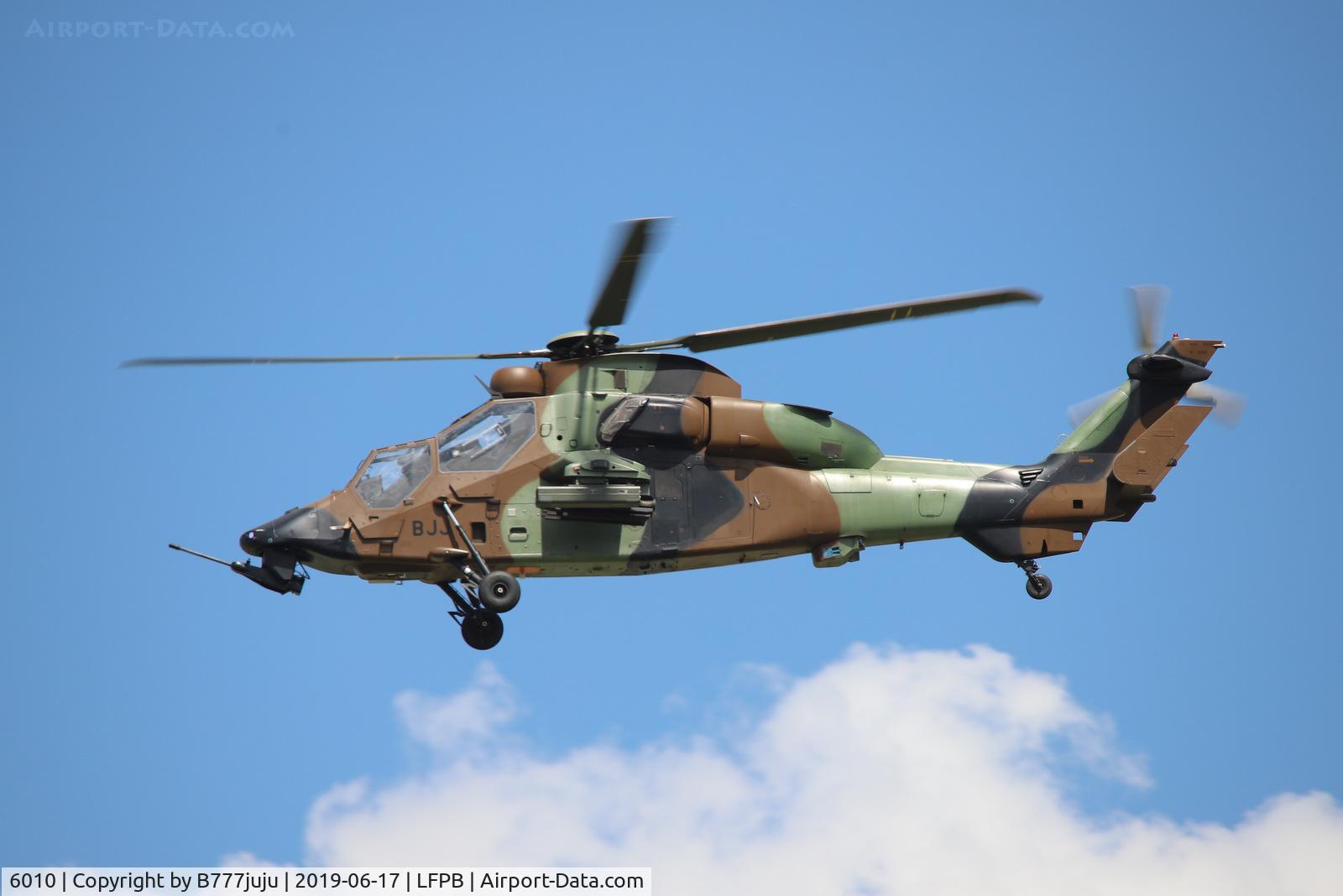 6010, Eurocopter EC-665 Tigre HAD C/N 6010, on display at SIAE 2019