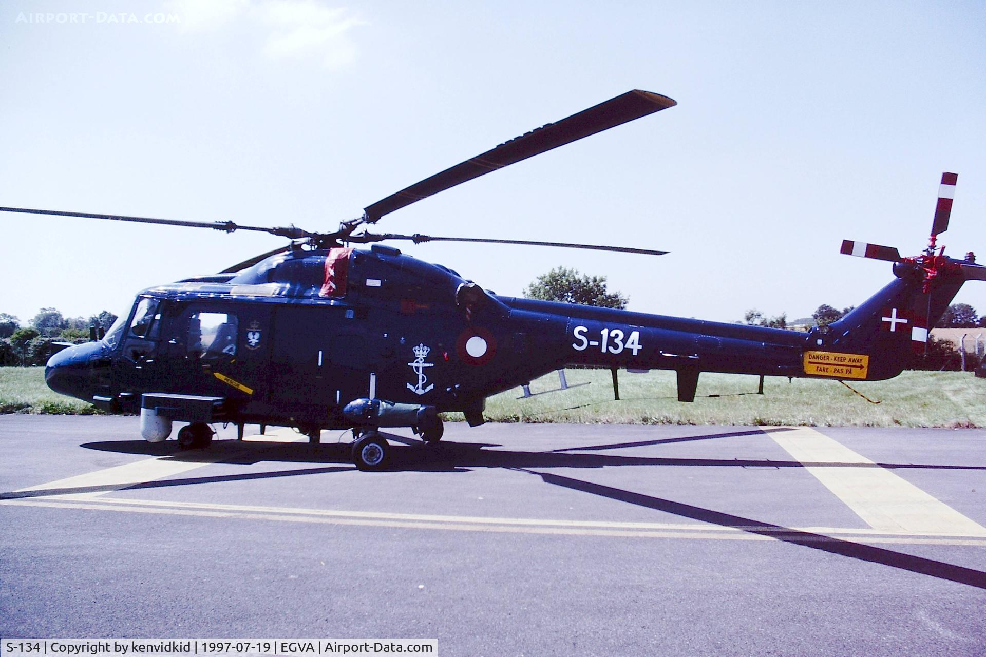 S-134, 1980 Westland Lynx Mk.80 C/N 134, At the 1997 Royal International Air Tattoo.