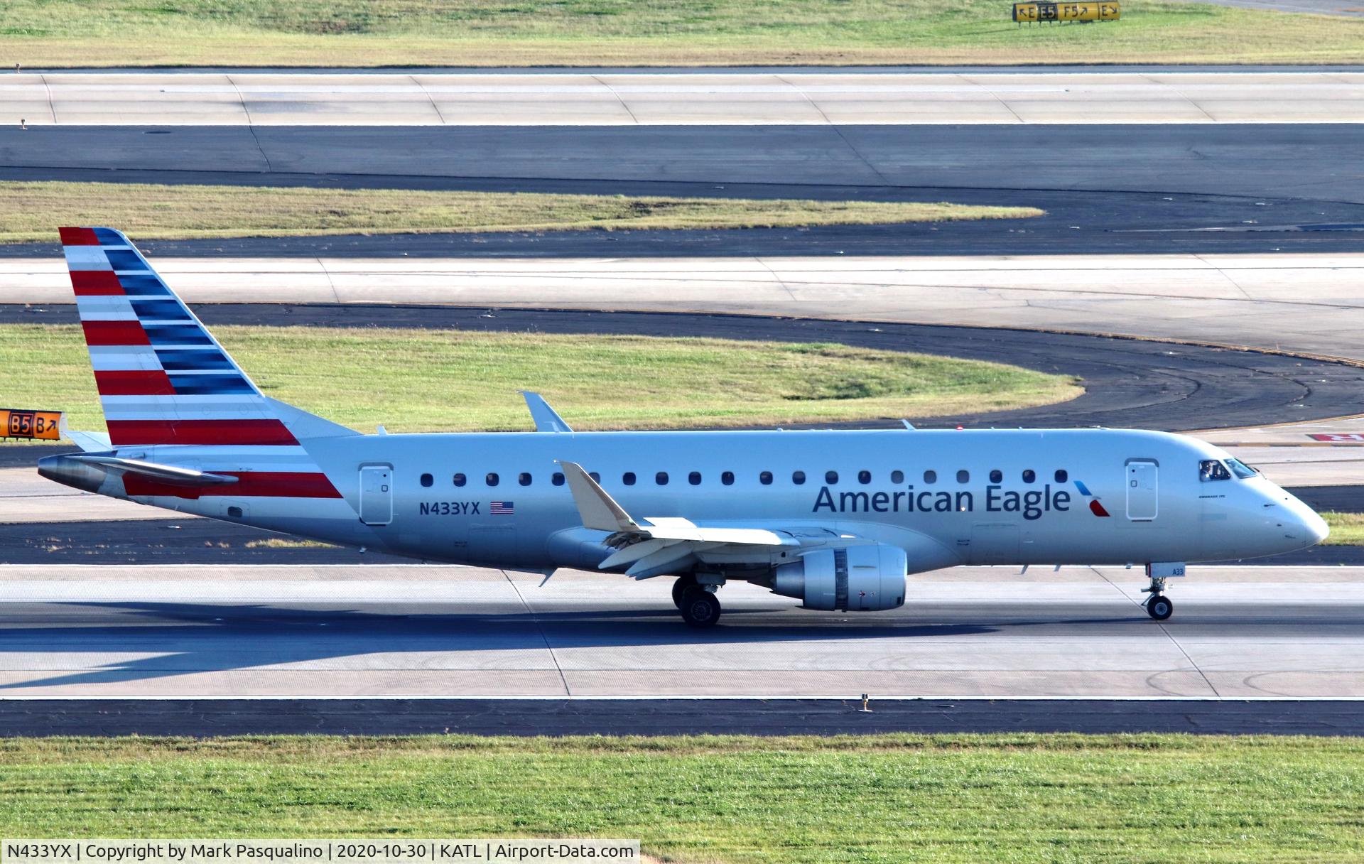 N433YX, 2014 Embraer 175LR (ERJ-170-200LR) C/N 17000417, ERJ-170-200LR