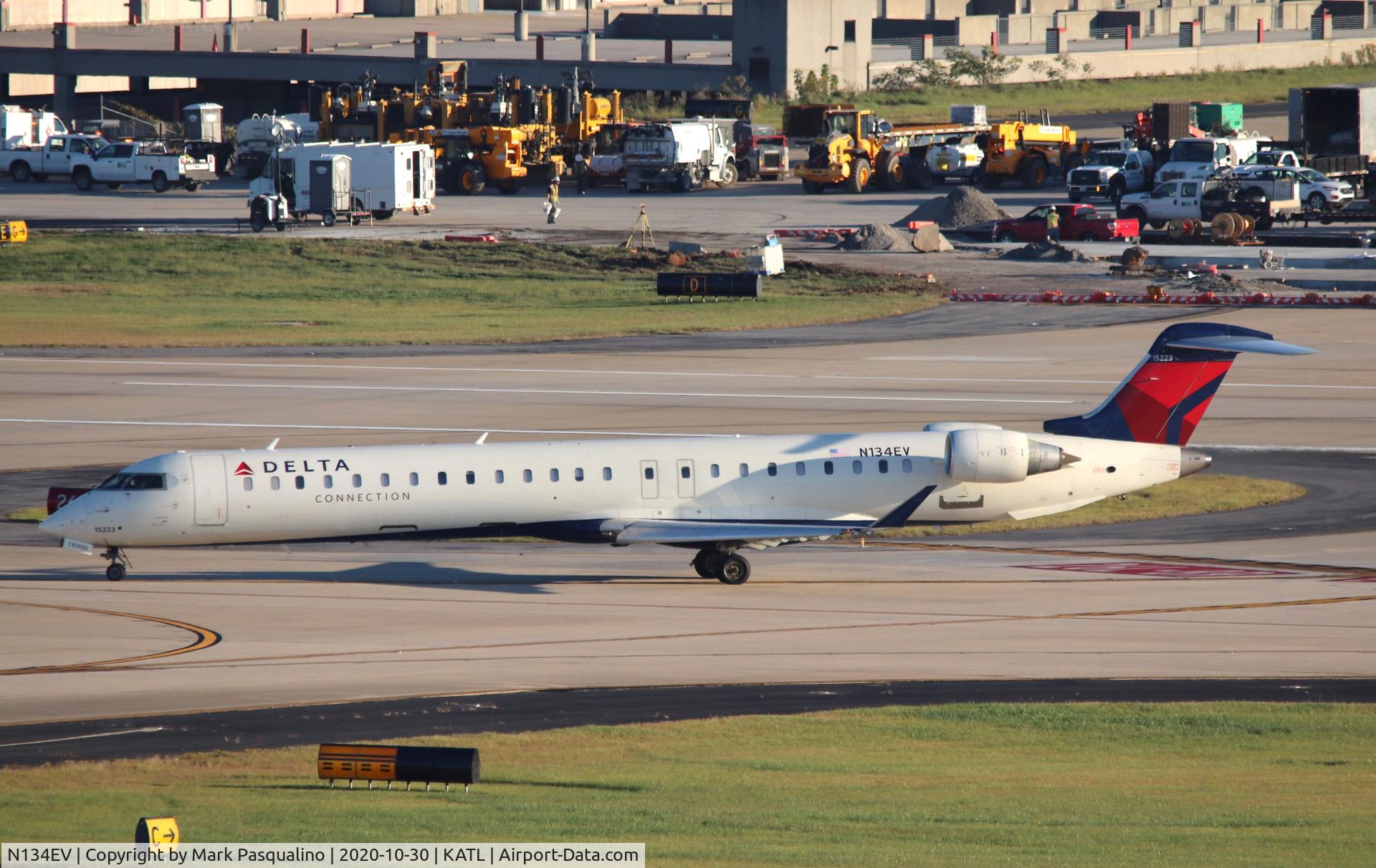 N134EV, 2009 Bombardier CRJ-900ER (CL-600-2D24) C/N 15223, CL-6002D24