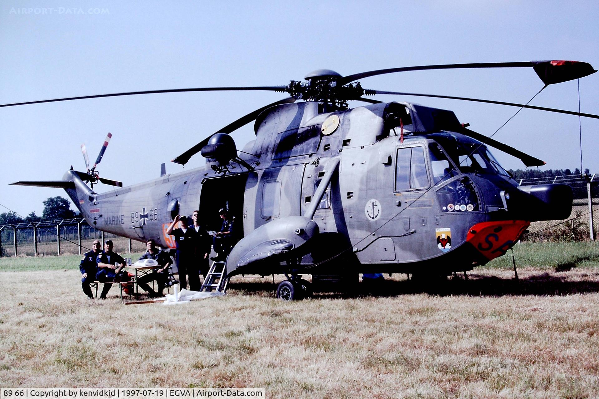 89 66, Westland Sea King Mk.41 C/N WA770, At the 1997 Royal International Air Tattoo.
