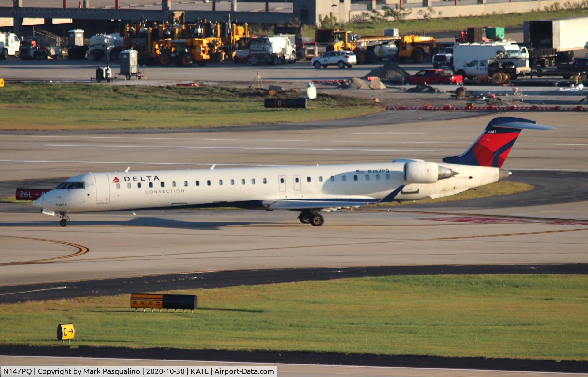 N147PQ, 2007 Bombardier CRJ-900ER (CL-600-2D24) C/N 15147, CL-600-2D24