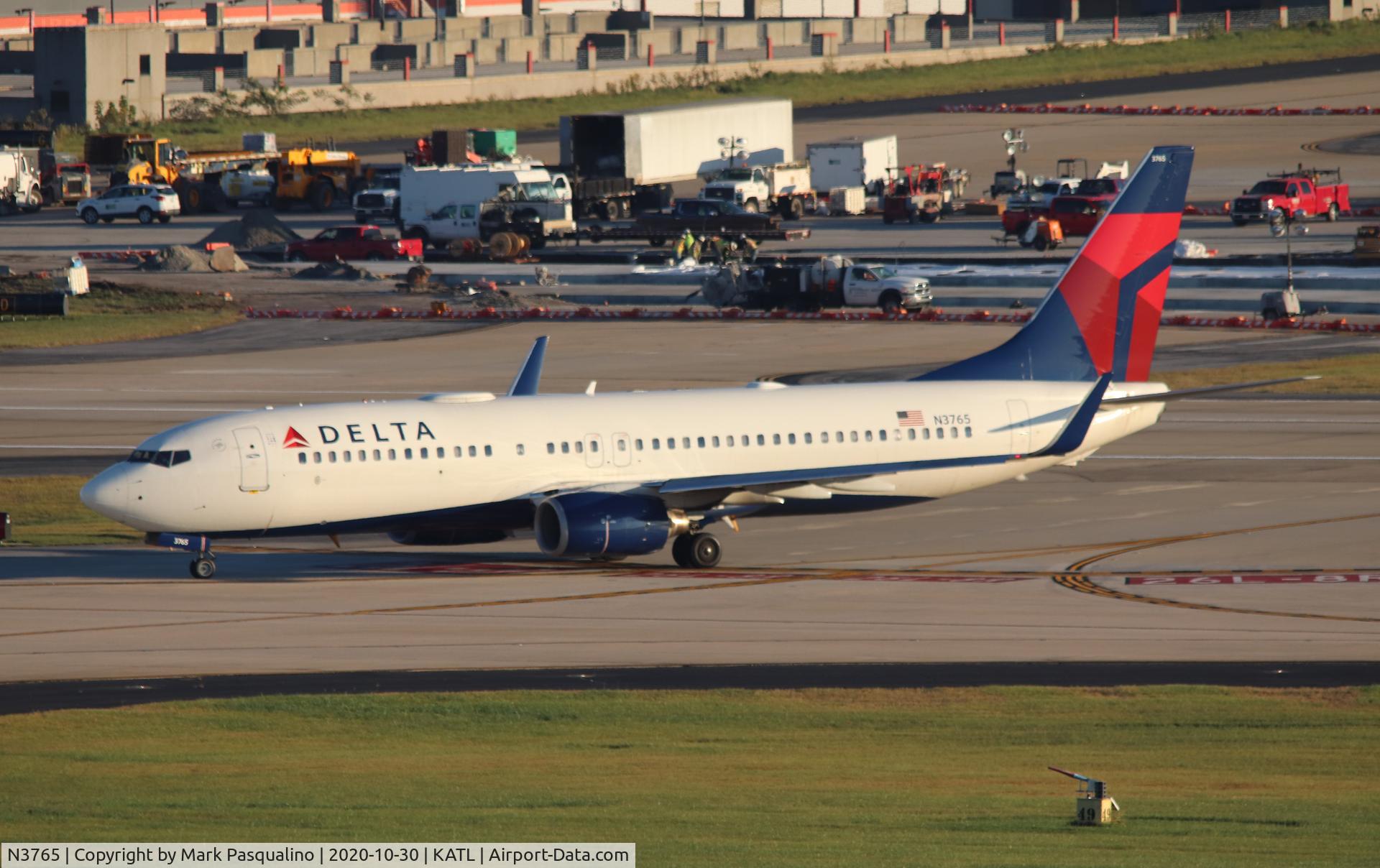 N3765, 2001 Boeing 737-832 C/N 30819, Boeing 737-832