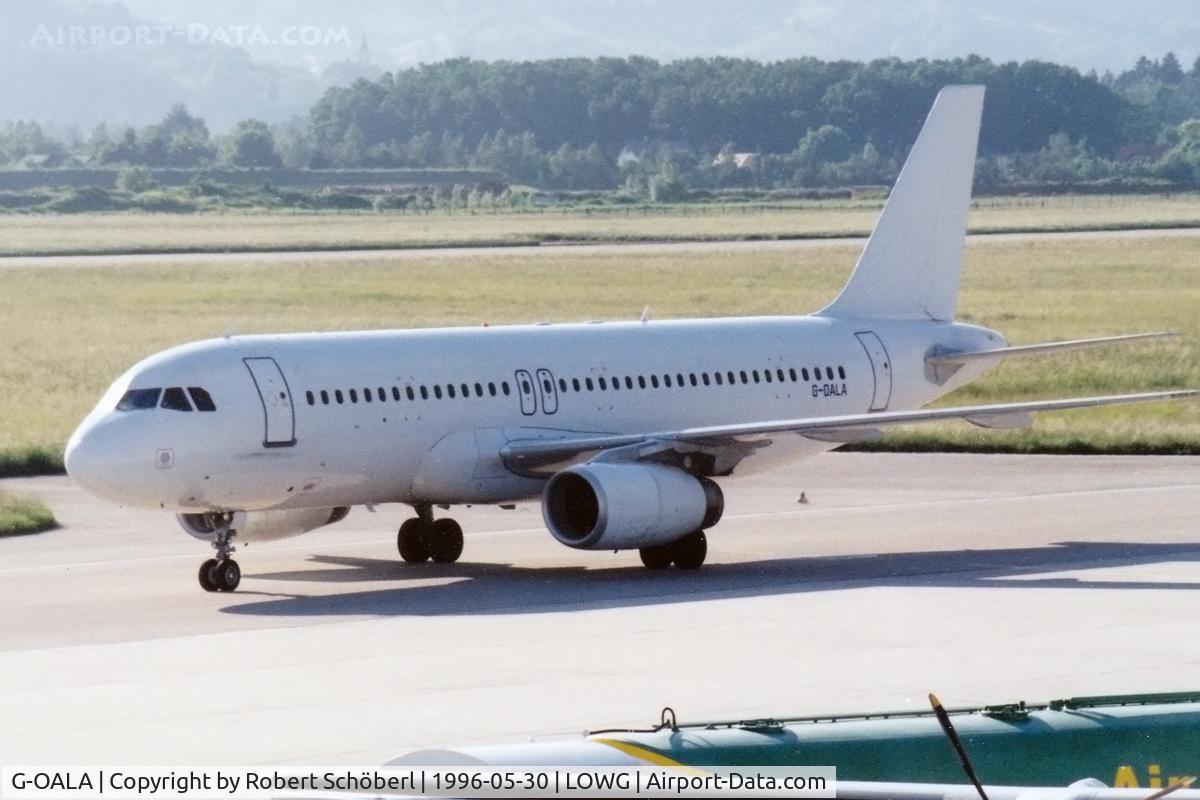G-OALA, 1991 Airbus A320-231 C/N 247, G-OALA @ LOWG 1996