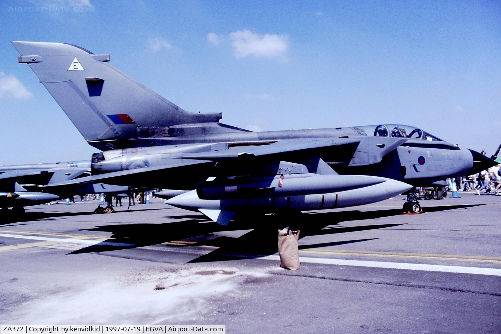 ZA372, 1982 Panavia Tornado GR.1A C/N 173/BS054/3086, At the 1997 Royal International Air Tattoo.