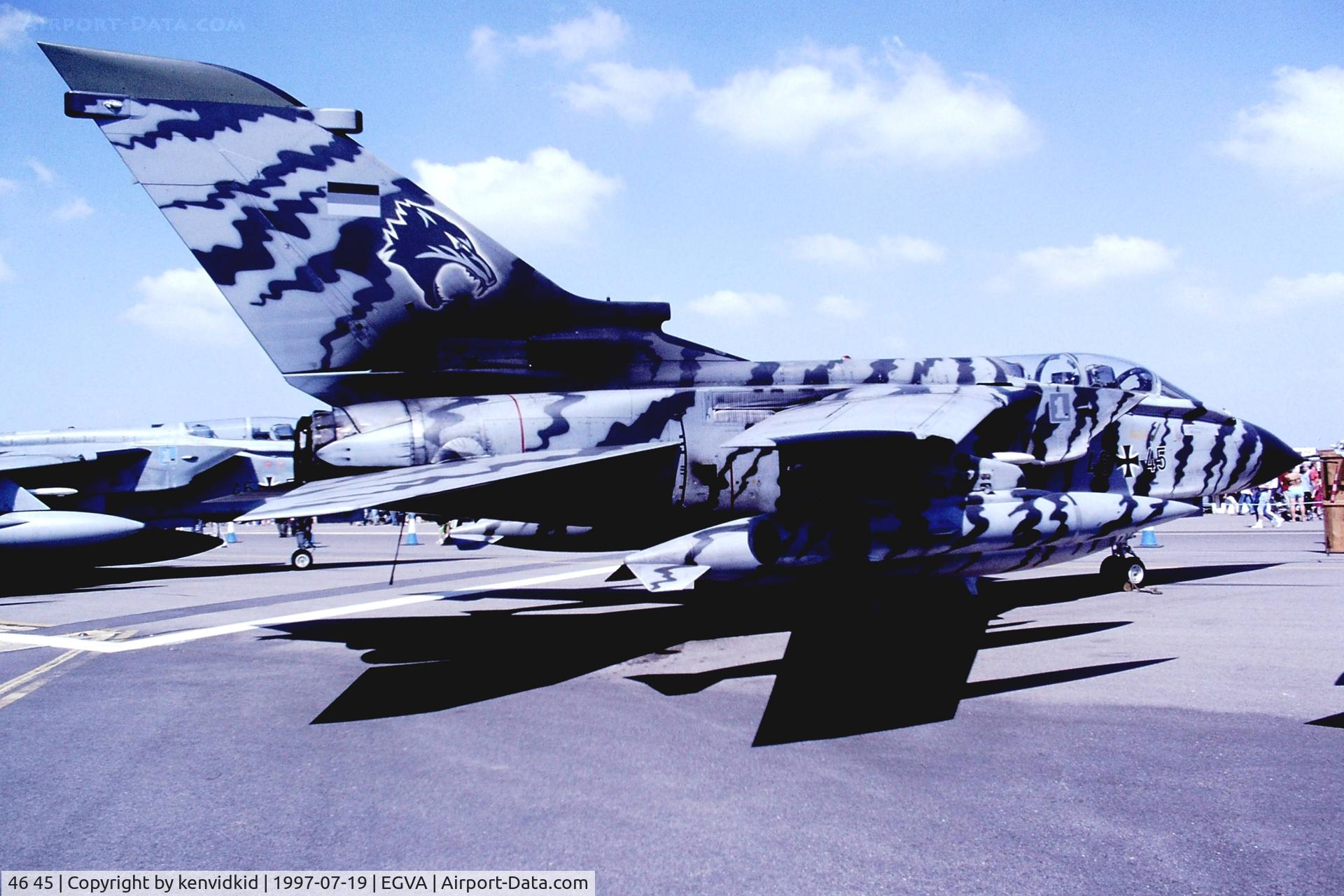 46 45, Panavia Tornado ECR C/N 873/GS278/4345, At the 1997 Royal International Air Tattoo.