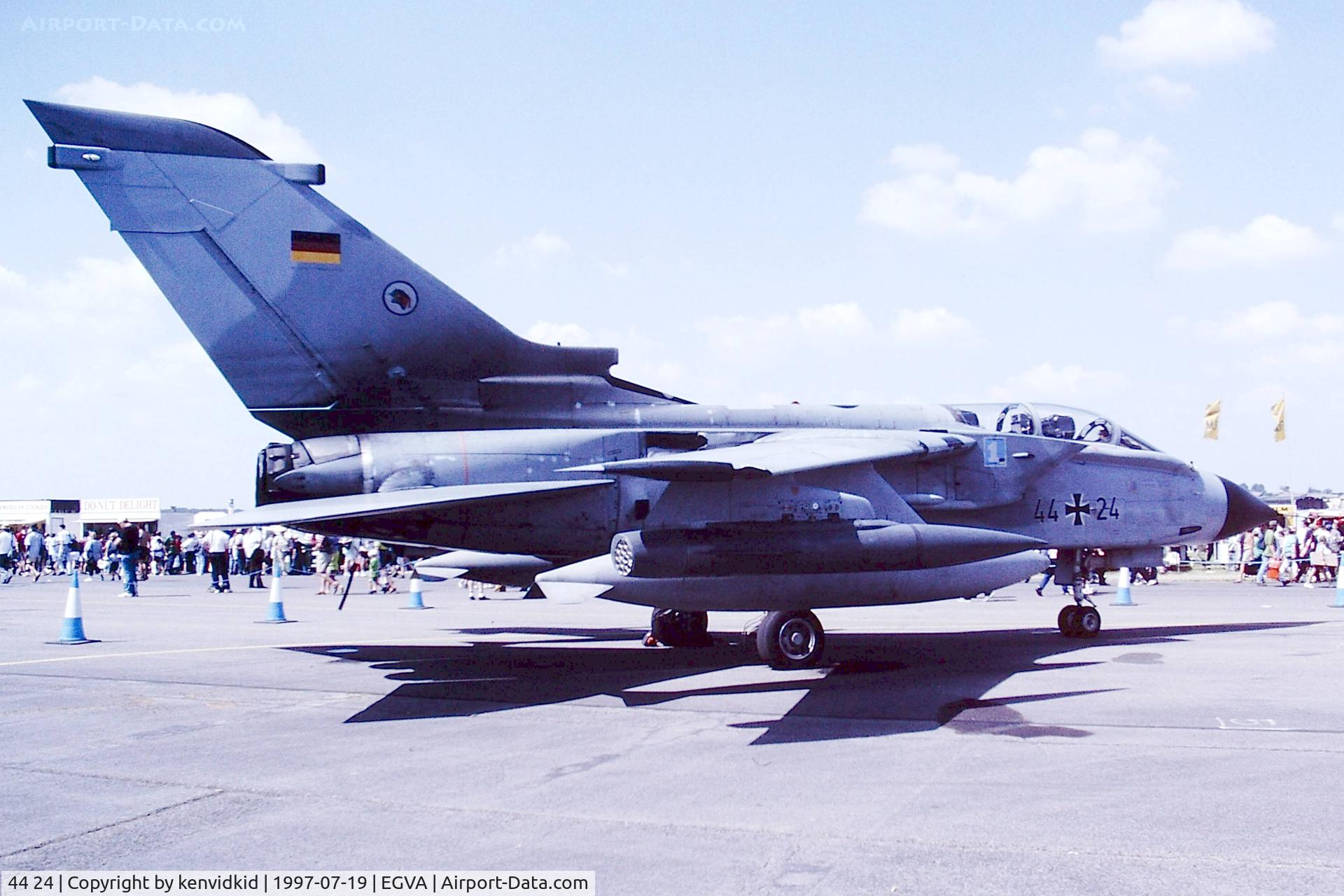 44 24, Panavia Tornado IDS C/N 316/GS086/4124, At the 1997 Royal International Air Tattoo.