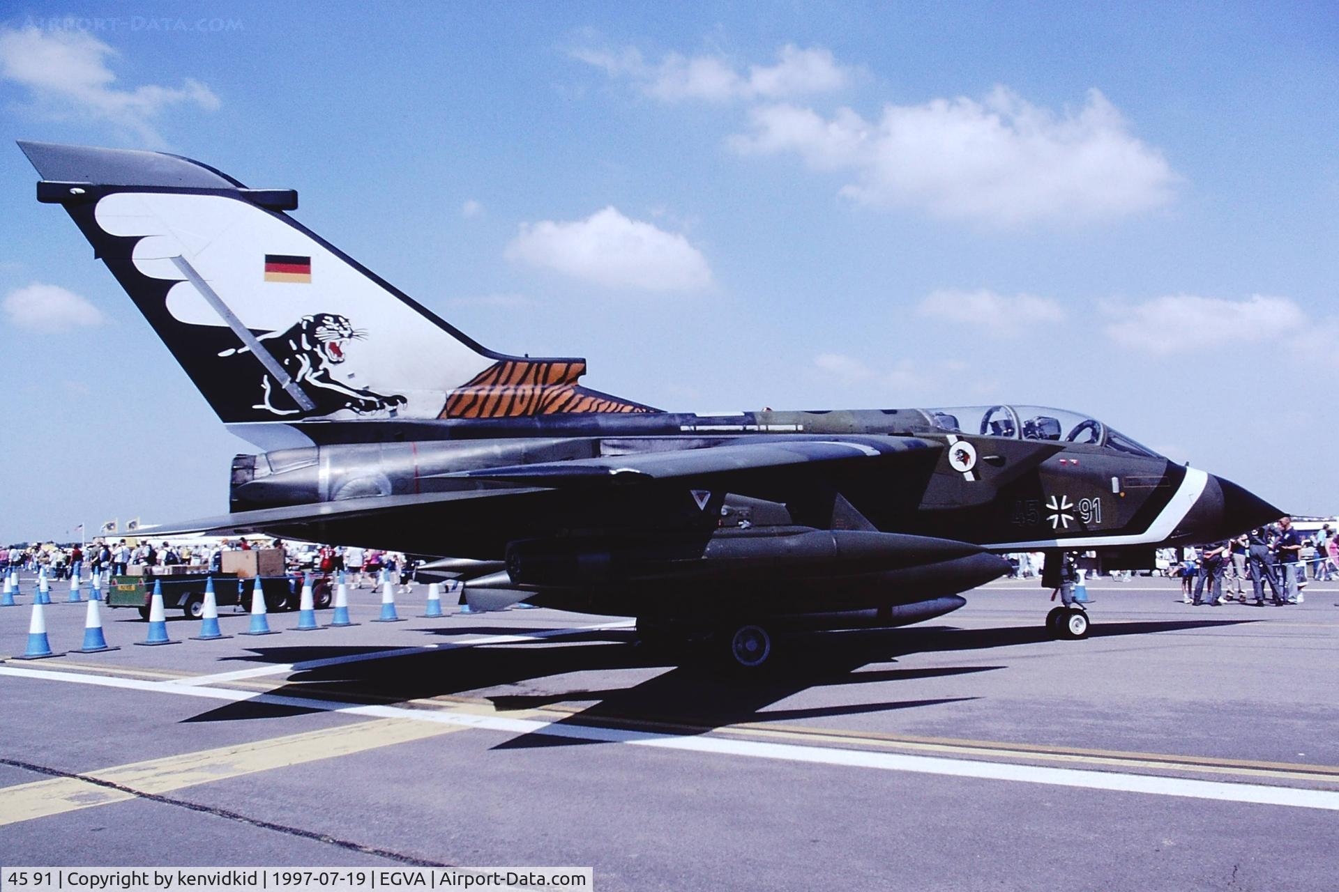 45 91, Panavia Tornado IDS C/N 722/GS232/4291, At the 1997 Royal International Air Tattoo.