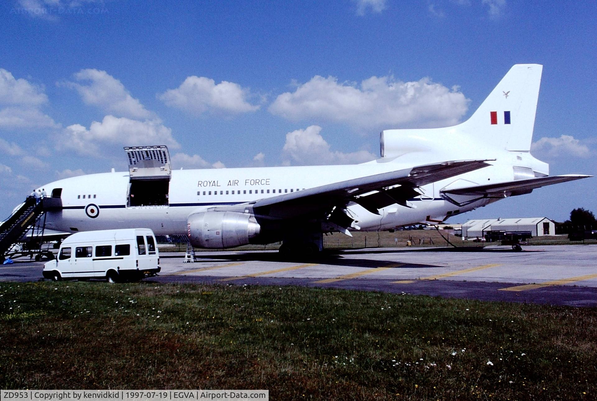 ZD953, 1980 Lockheed L-1011-500  (KC1) Tristar C/N 193V-1174, At the 1997 Royal International Air Tattoo.