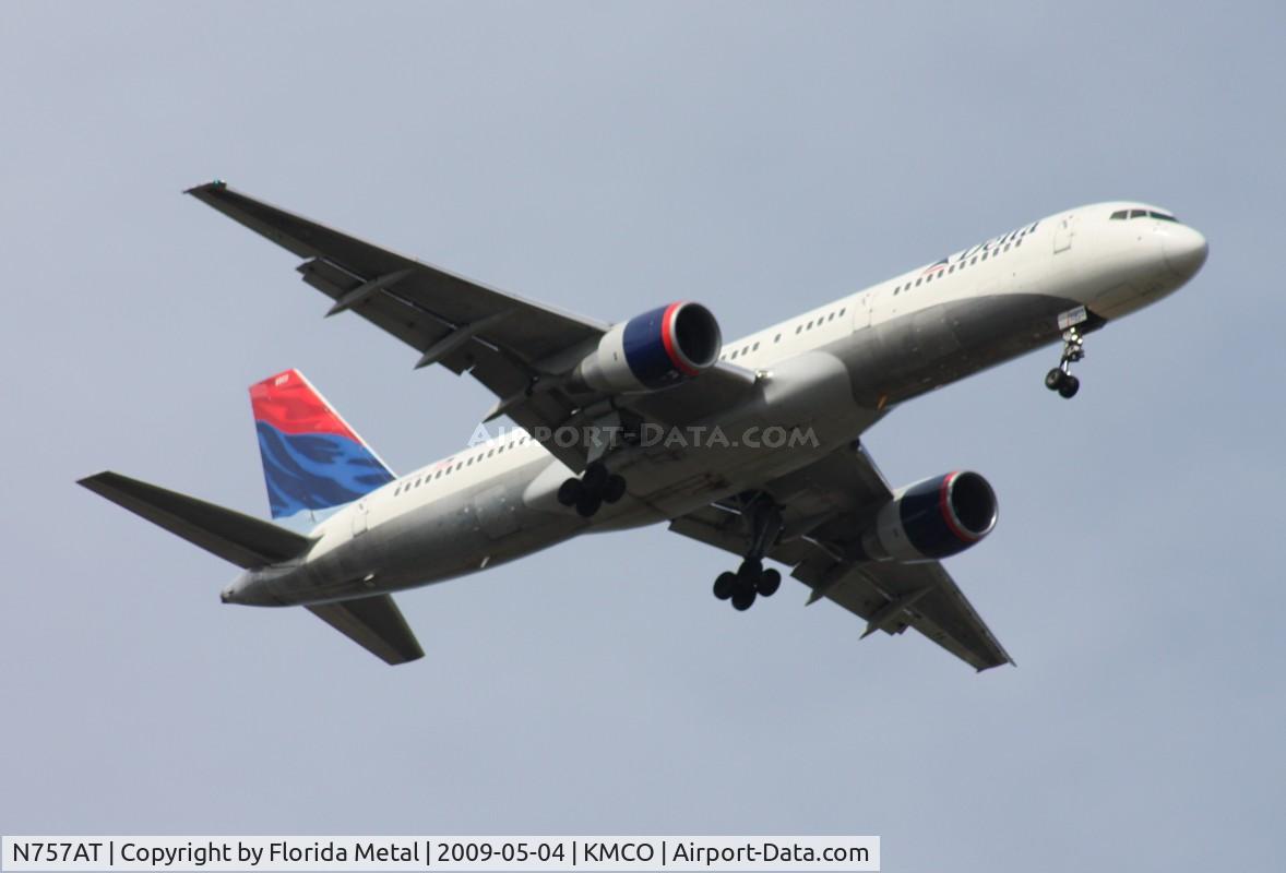 N757AT, 1984 Boeing 757-212 C/N 23127, MCO spotting 2009