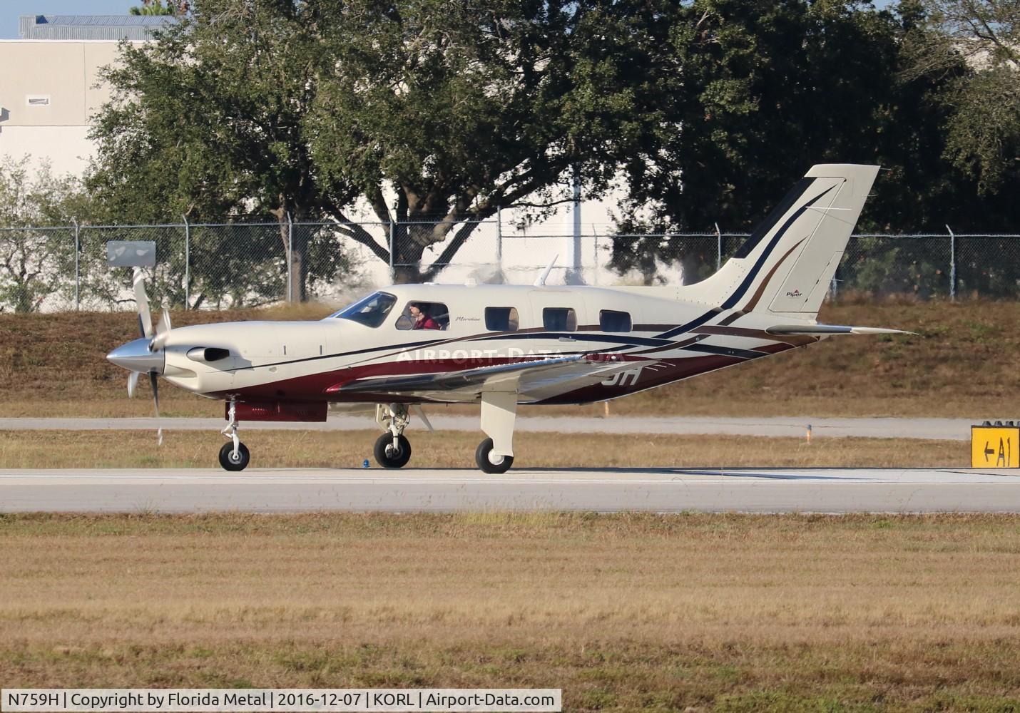 N759H, 2006 Piper PA-46-500TP Meridan C/N 4697245, ORL spotting 2016
