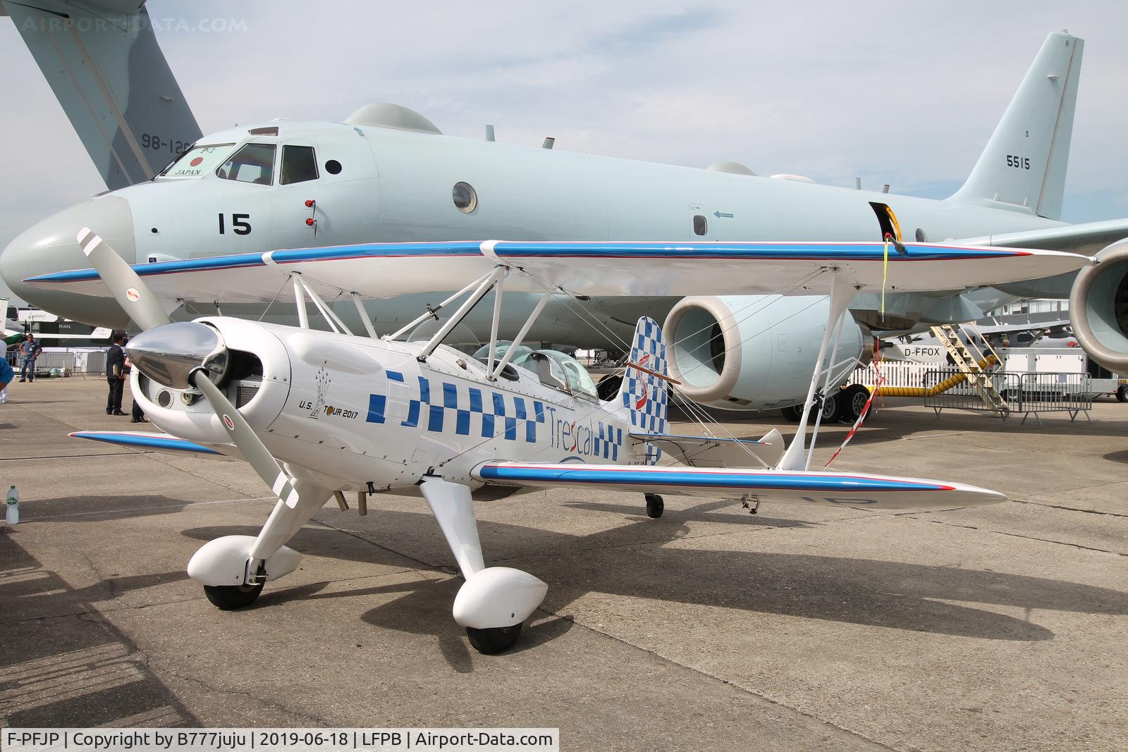 F-PFJP, Stolp SA-300 Starduster Too C/N 265, on display at SIAE 2019