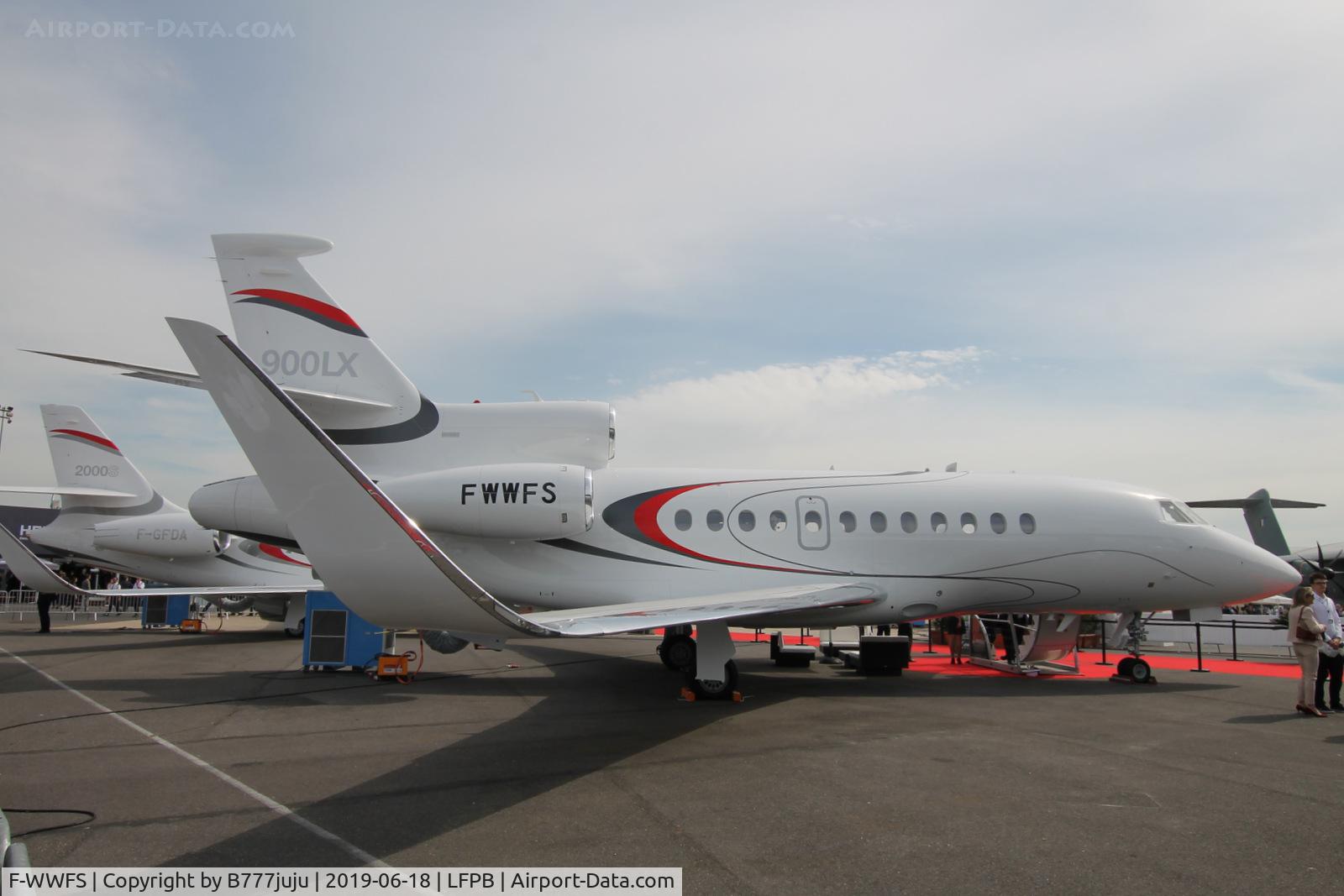 F-WWFS, Dassault Falcon 900LX C/N Not found F-WWFS, on display at SIAE 2019