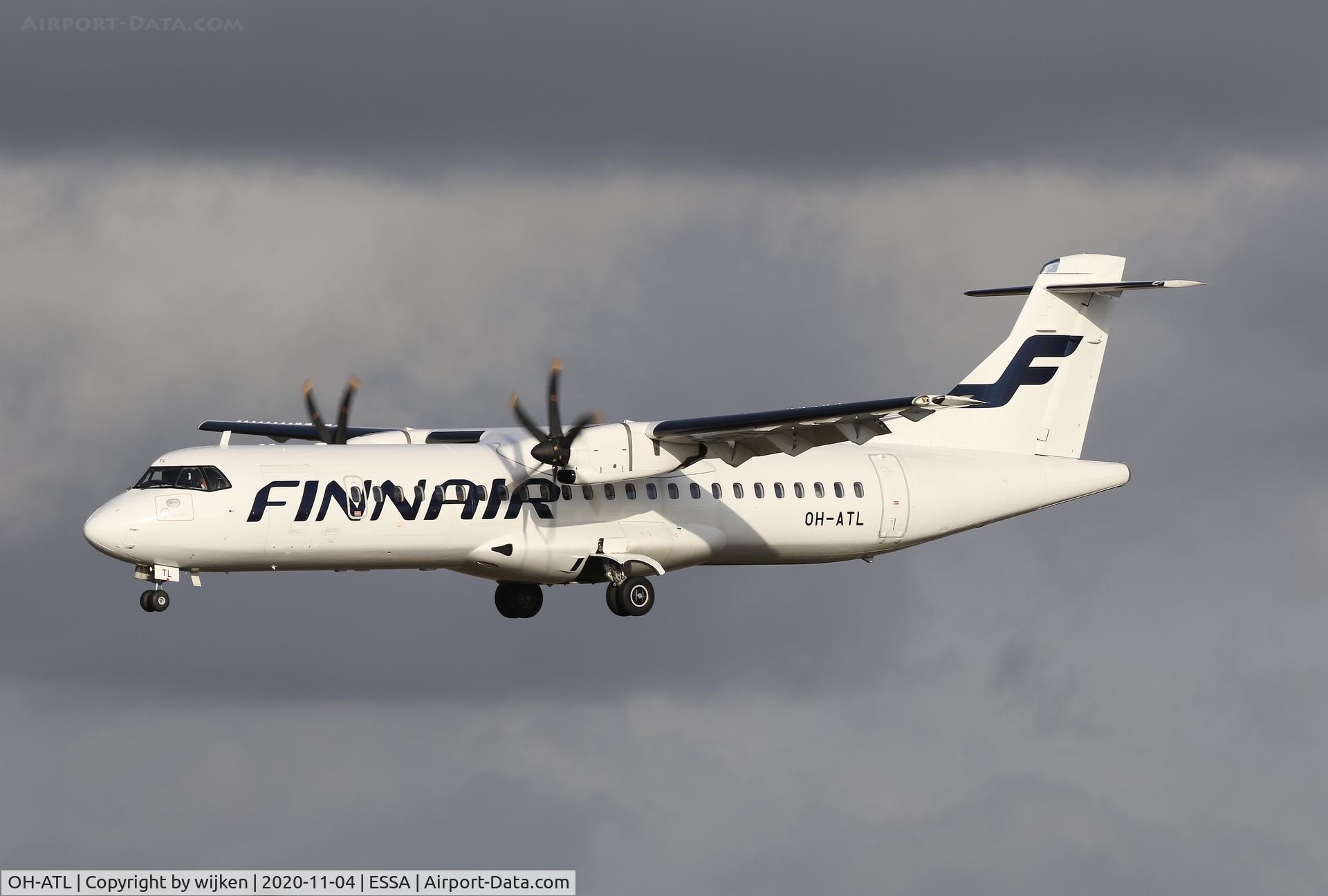 OH-ATL, 2009 ATR 72-212A C/N 851, RWY 26