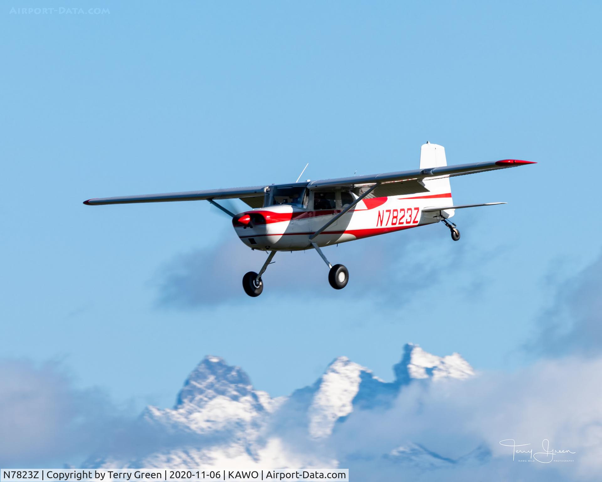 N7823Z, 1963 Cessna 150C C/N 15059923, KAWO