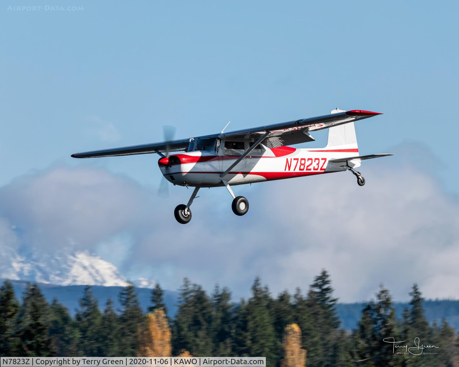 N7823Z, 1963 Cessna 150C C/N 15059923, KAWO